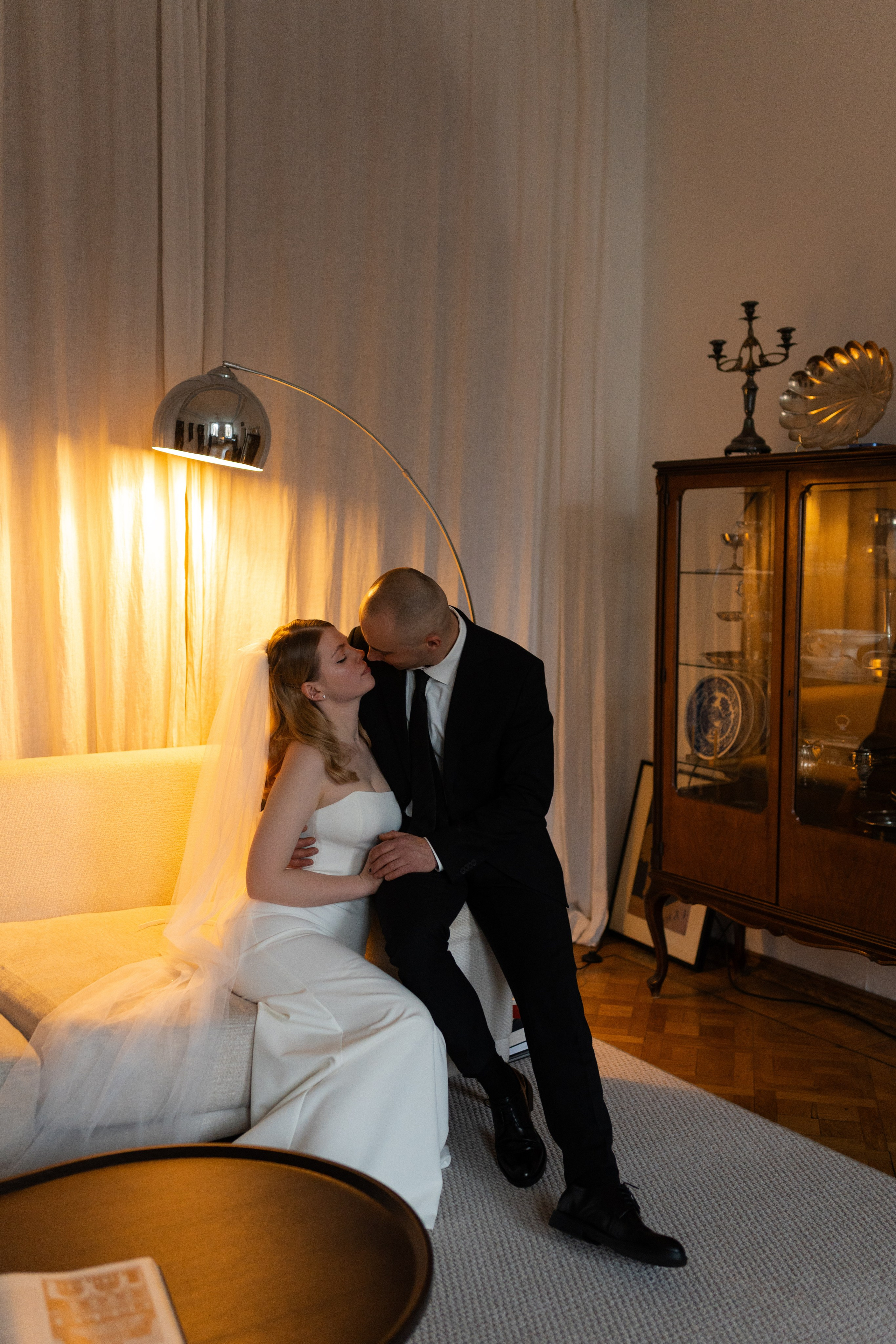 Мария и Алексей, студия 1884. Свадебный фотограф в Москве Анна Полушина