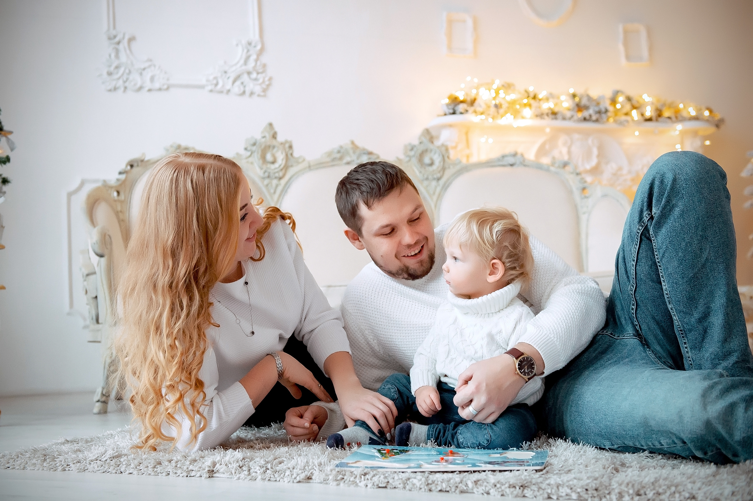 Новогодняя фотосессия в Ивантеевке. Свадебный и семейный фотограф Виктория Носачёва. Щелково, Москва и МО