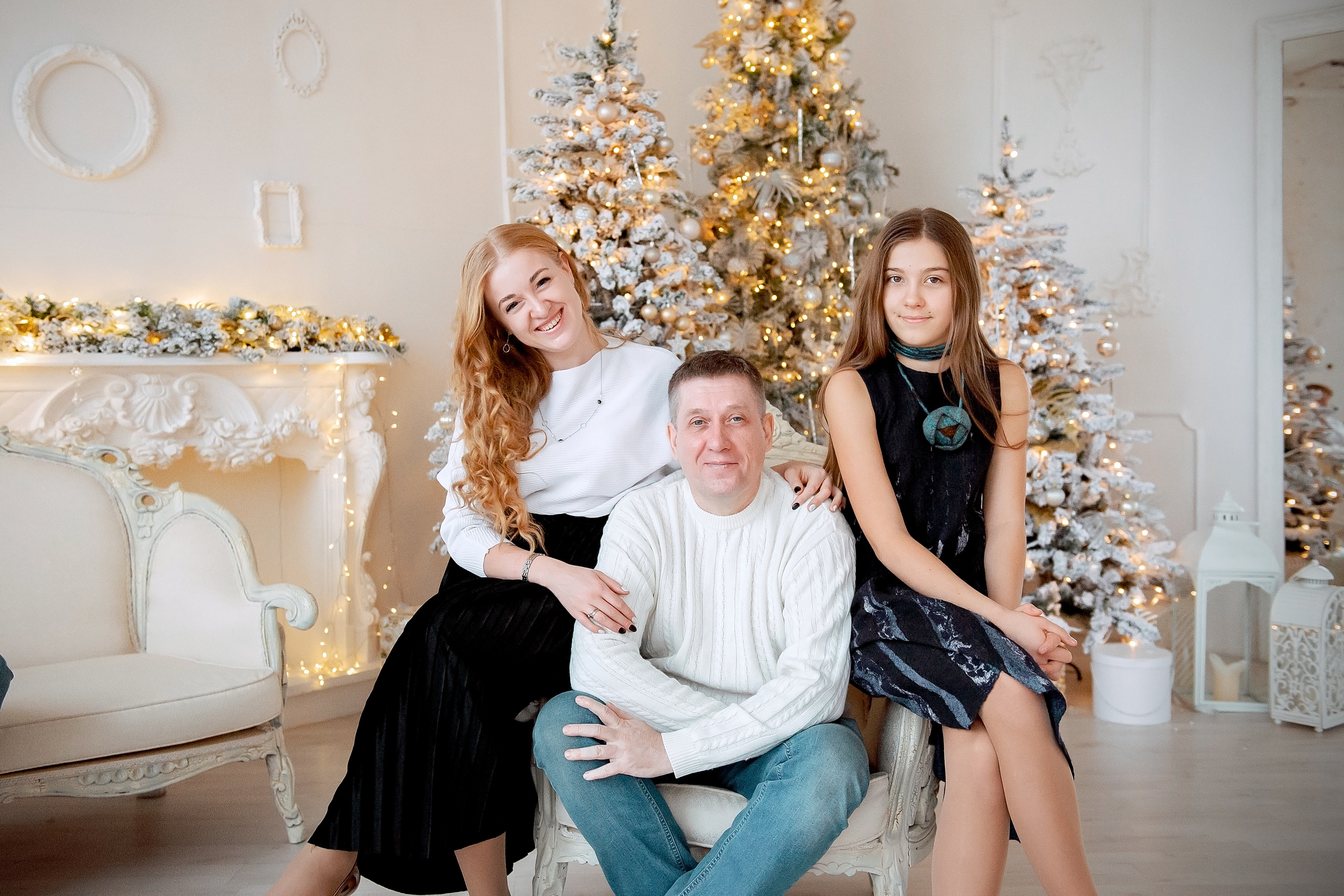 Новогодняя фотосессия в Ивантеевке. Свадебный и семейный фотограф Виктория Носачёва. Щелково, Москва и МО