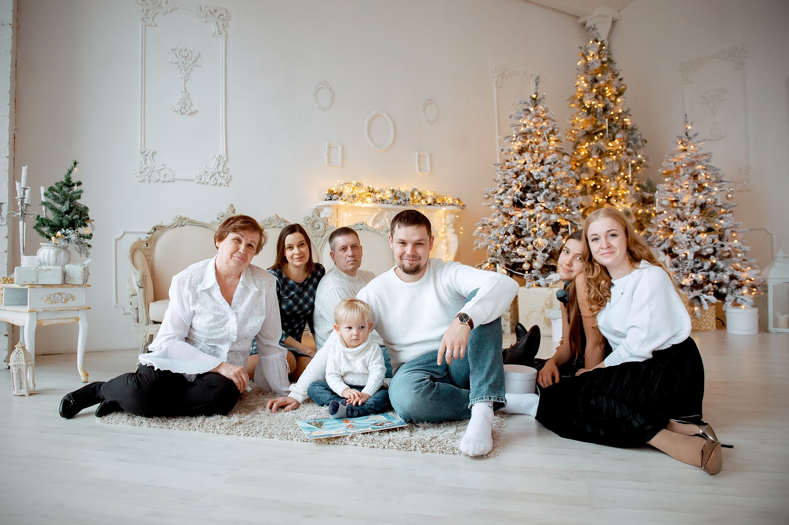 Новогодняя фотосессия в Ивантеевке. Свадебный и семейный фотограф Виктория Носачёва. Щелково, Москва и МО