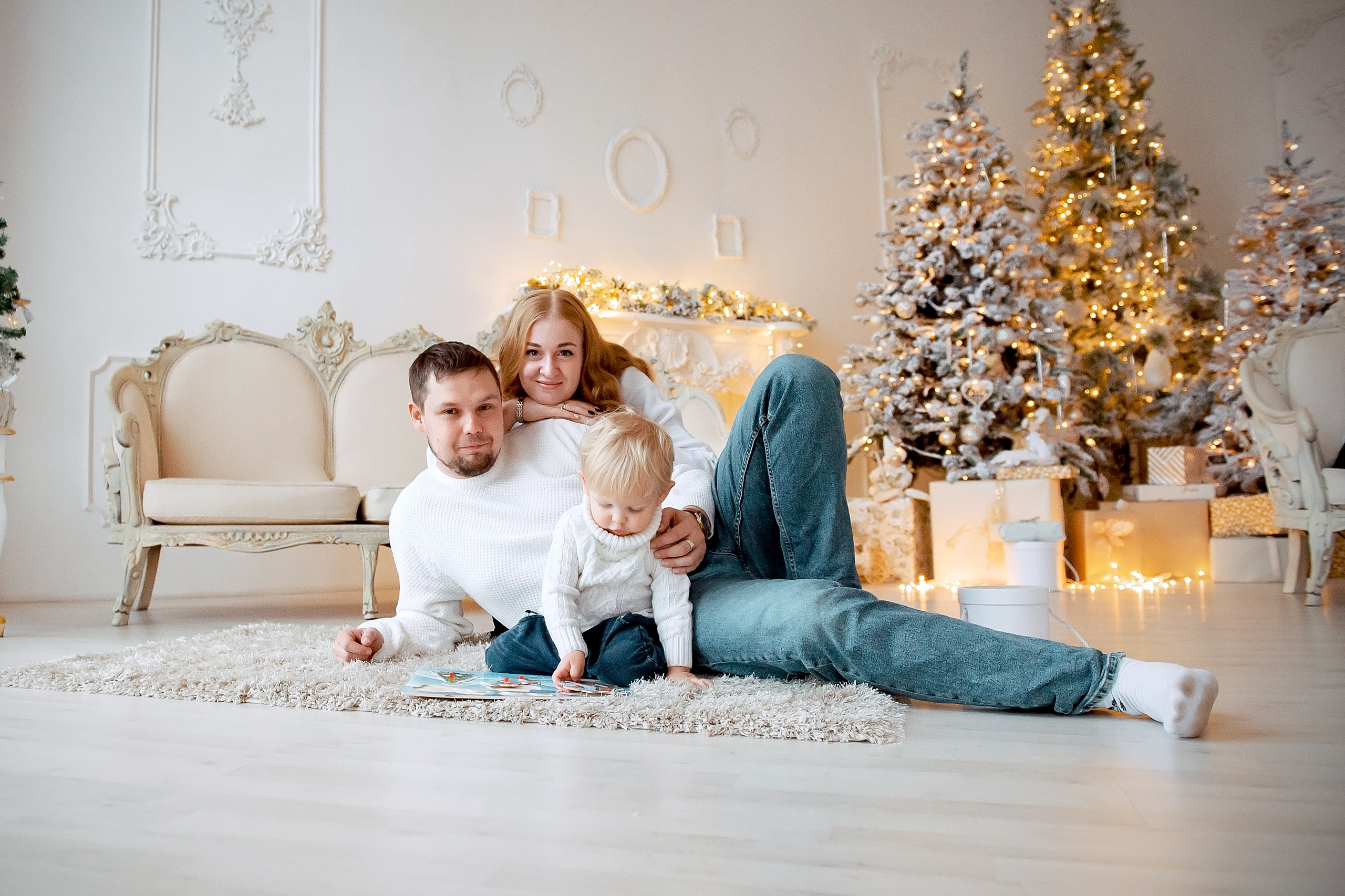 Новогодняя фотосессия в Ивантеевке. Свадебный и семейный фотограф Виктория Носачёва. Щелково, Москва и МО