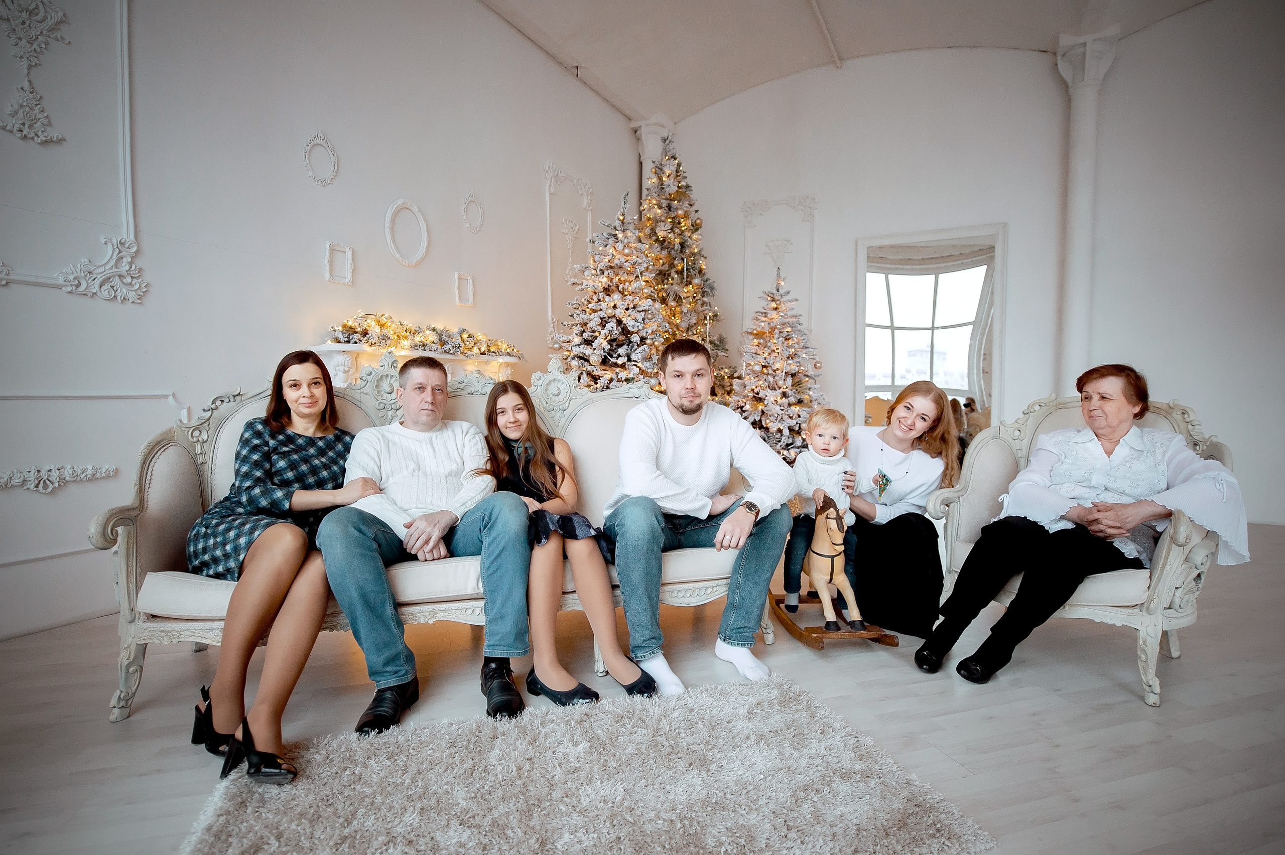 Новогодняя фотосессия в Ивантеевке. Свадебный и семейный фотограф Виктория Носачёва. Щелково, Москва и МО