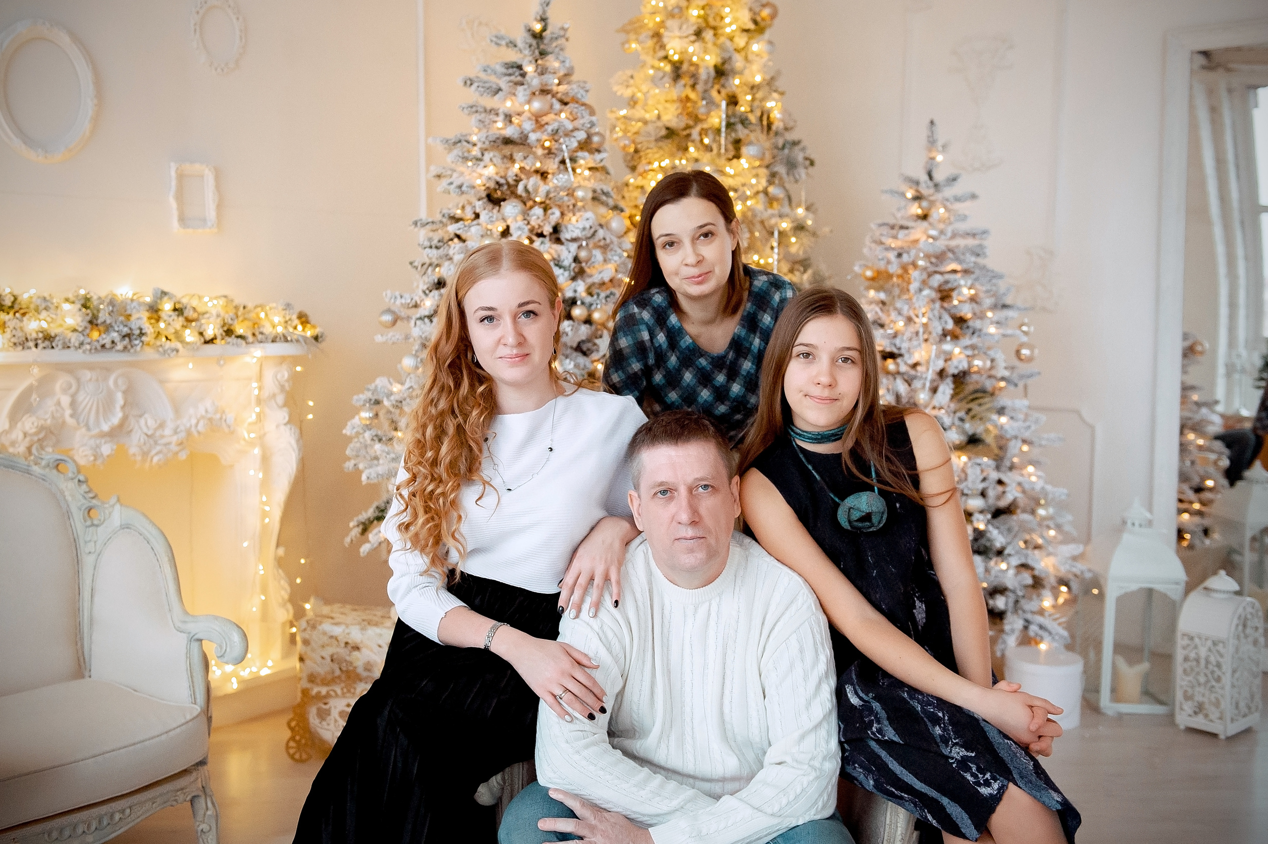 Новогодняя фотосессия в Ивантеевке. Свадебный и семейный фотограф Виктория Носачёва. Щелково, Москва и МО