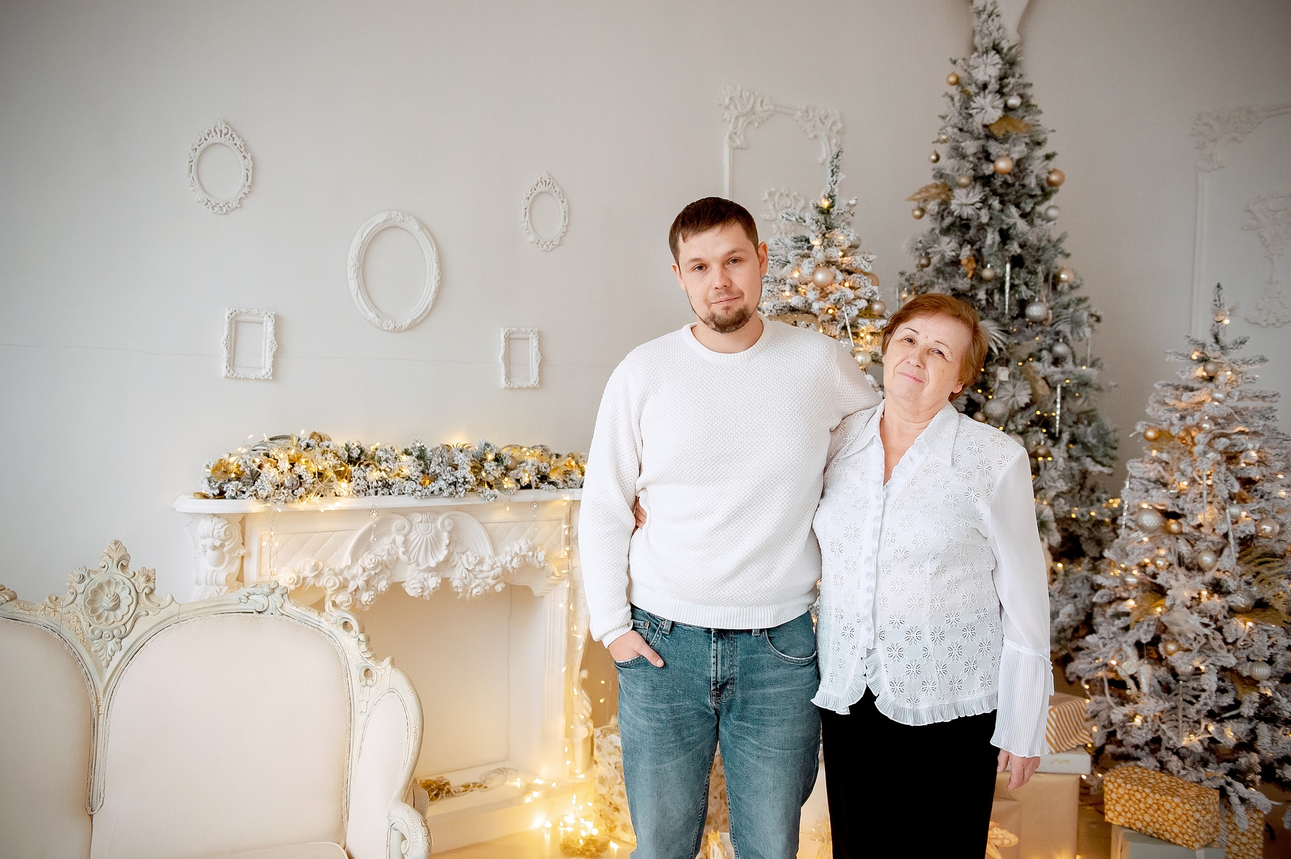 Новогодняя фотосессия в Ивантеевке. Свадебный и семейный фотограф Виктория Носачёва. Щелково, Москва и МО