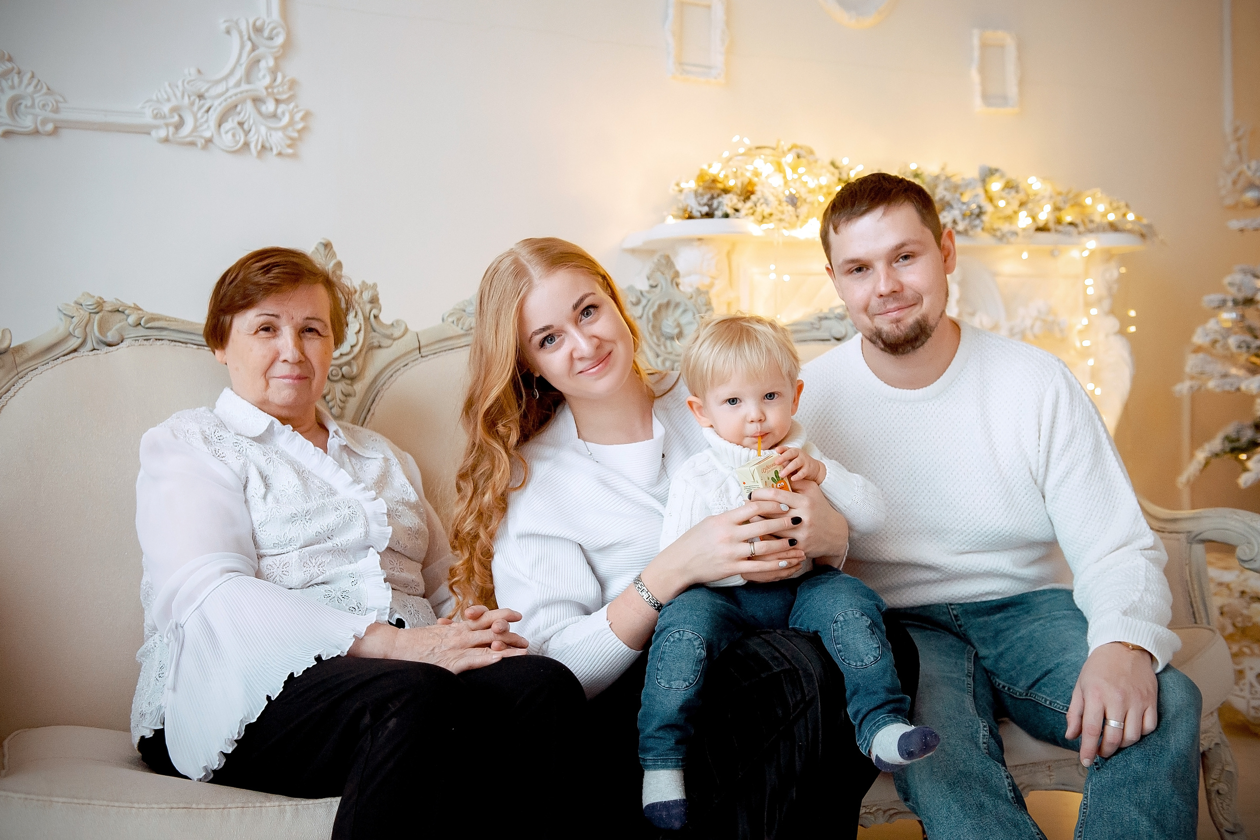 Новогодняя фотосессия в Ивантеевке. Свадебный и семейный фотограф Виктория Носачёва. Щелково, Москва и МО