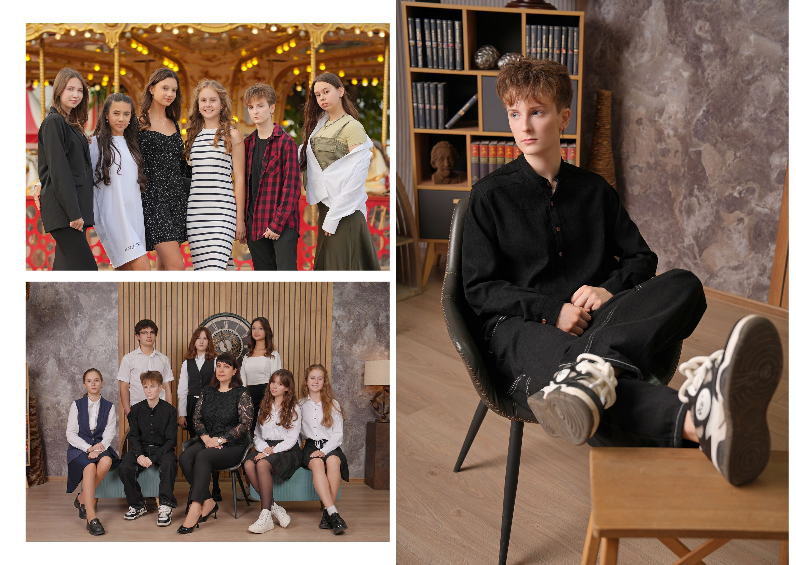 ГИМНАЗИЯ 25 9 «Б» класс. Красивый выпускной альбом в Краснодаре