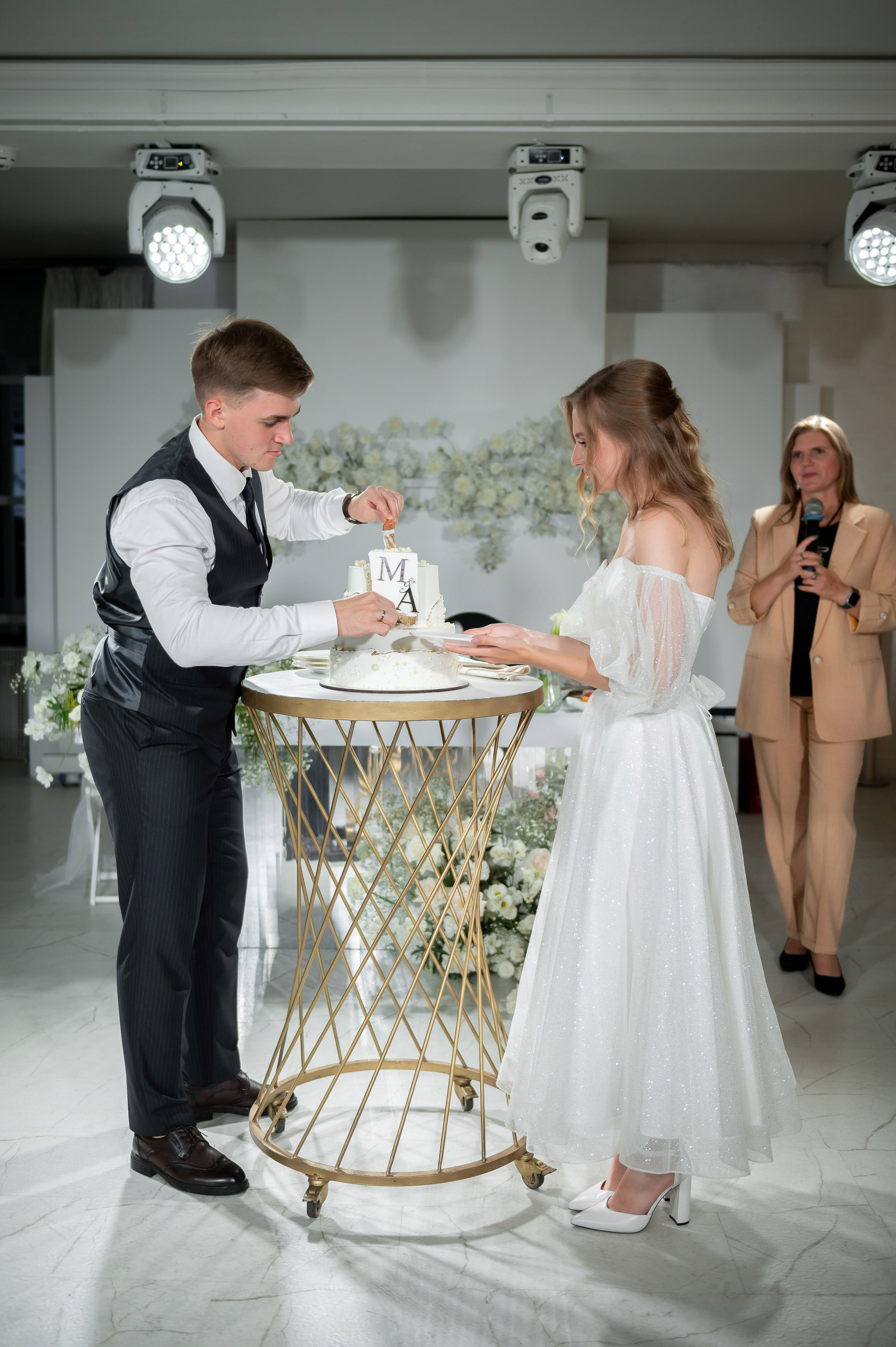 Анастасия и Михаил (Второй Дворец Бракосочетания на Фурштатской улице 52, фотосессия в Таврическом парке). Портретный, семейный и свадебный фотограф в Санкт-Петербурге и в Пушкине Ширяев Денис