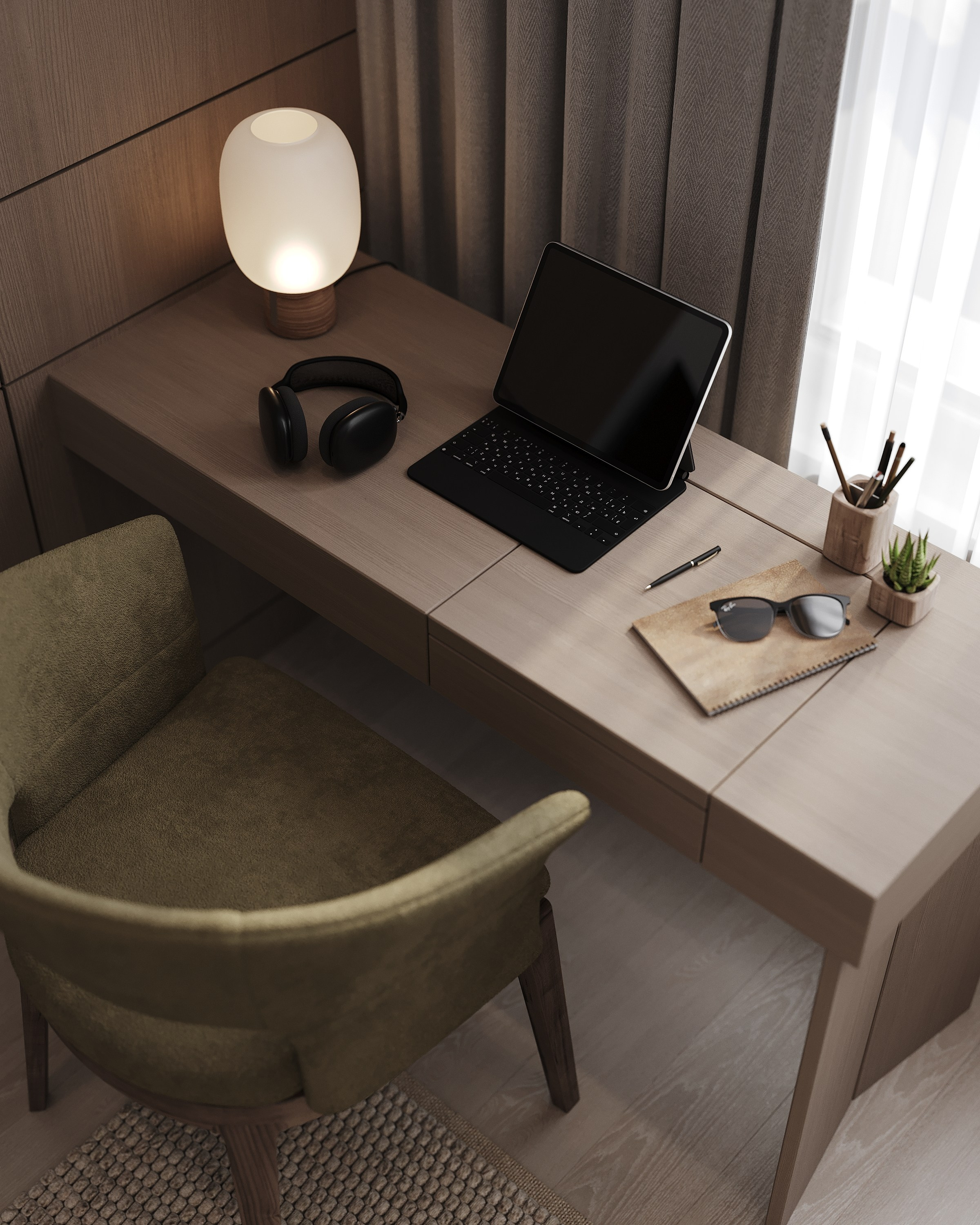 ЖК «Аль-Фараби 27», 73 м². Room Design Studio