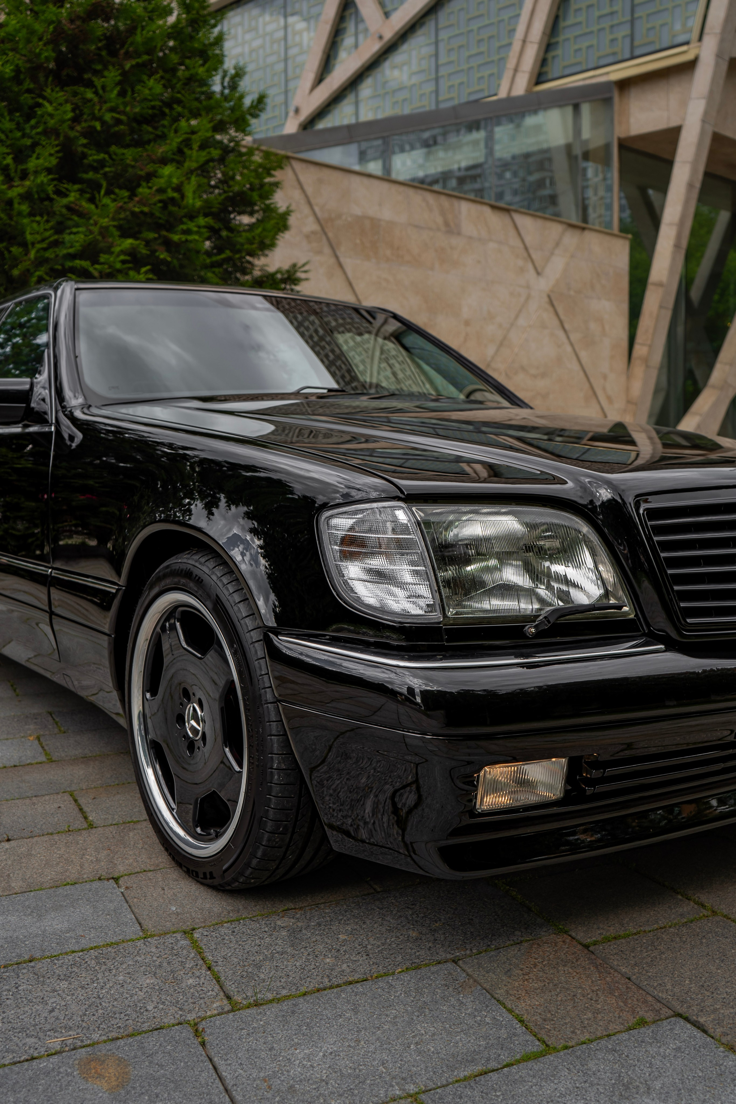 Mercedes W140. Автомобильный фотограф Ногинск Денис Городок