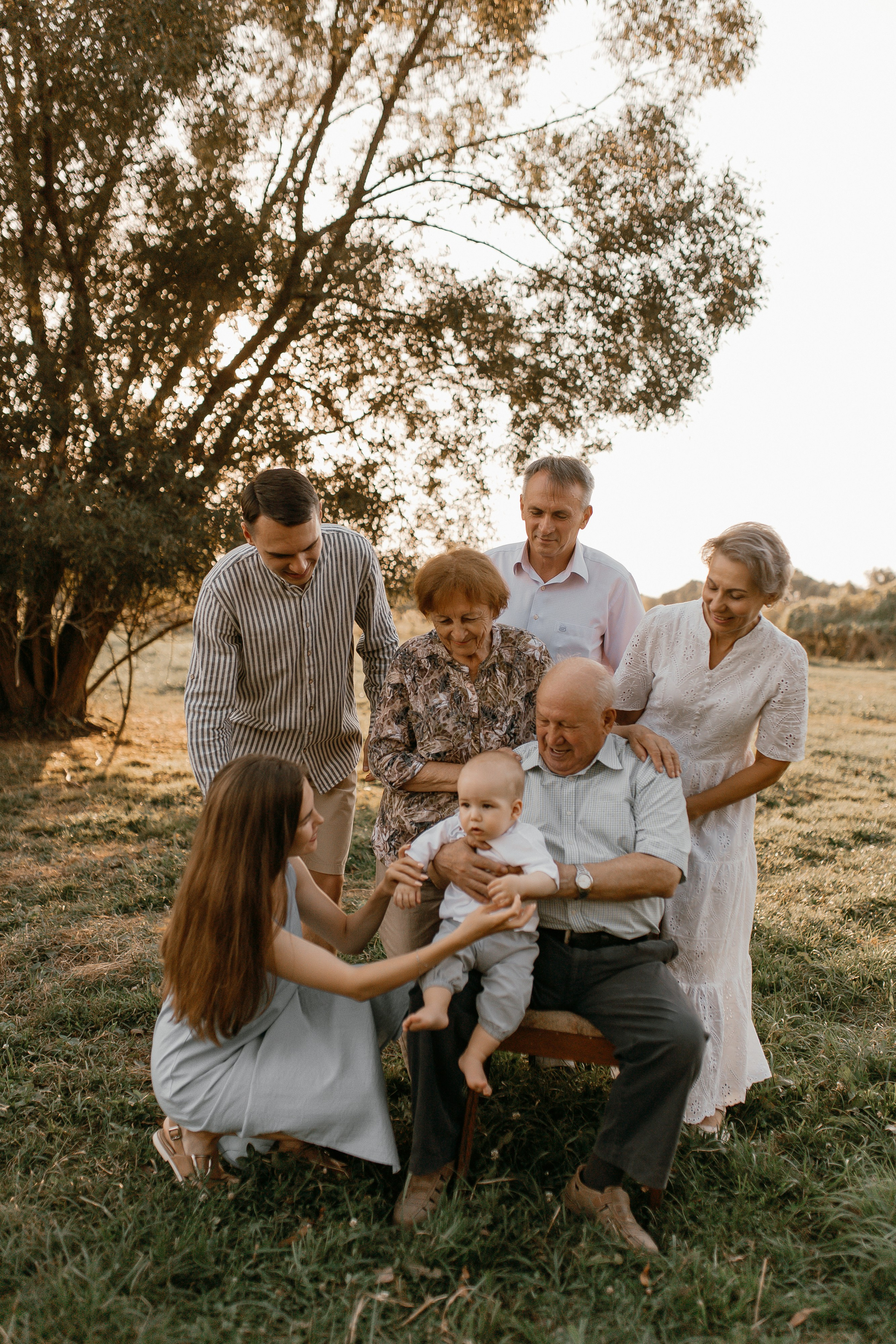 4 поколения. Семейный фотограф Губкин/Старый Оскол