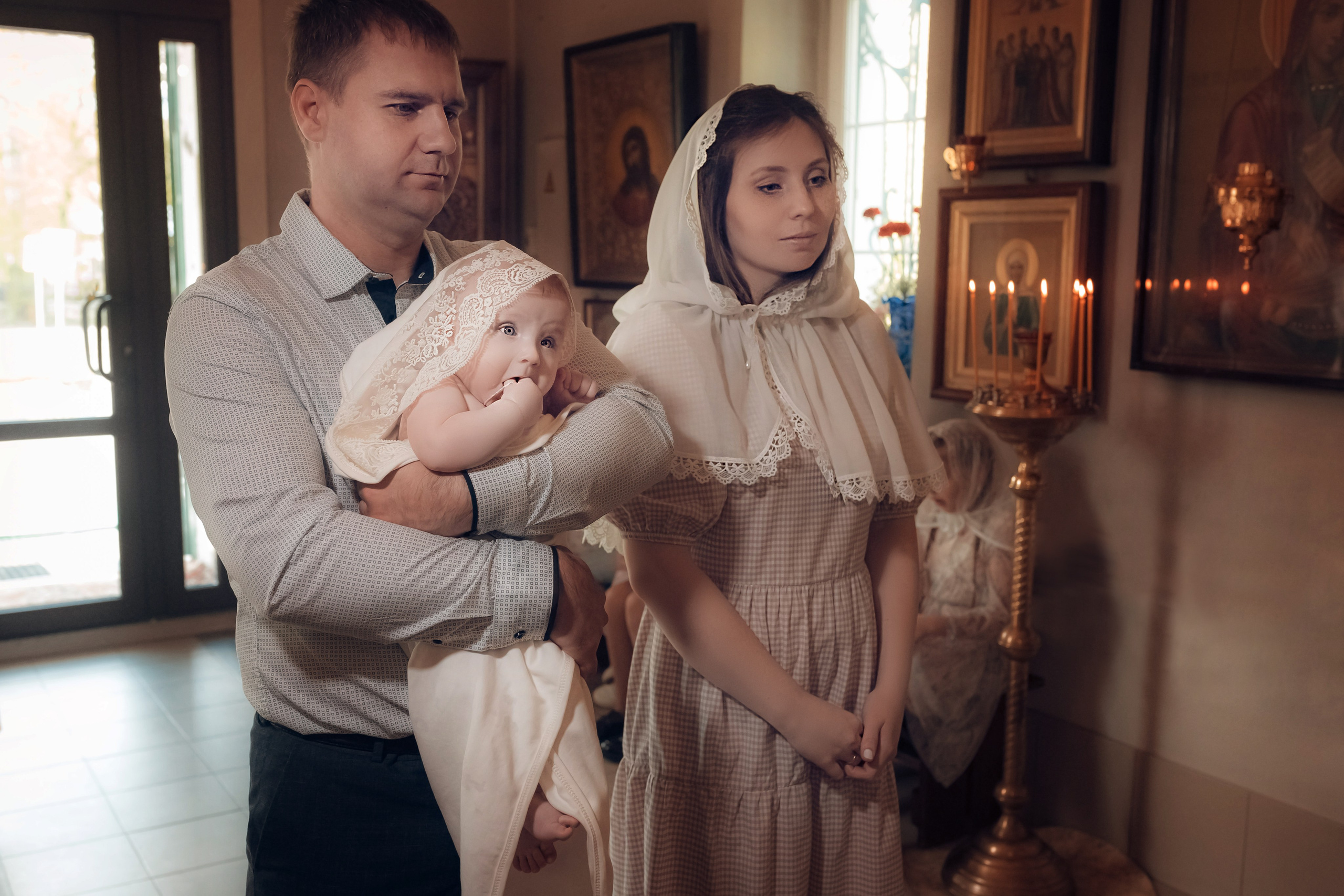 Таинство Крещения Василисы. Съемка Таинств Крещения Венчания, детские и семейные съемки в Пензе