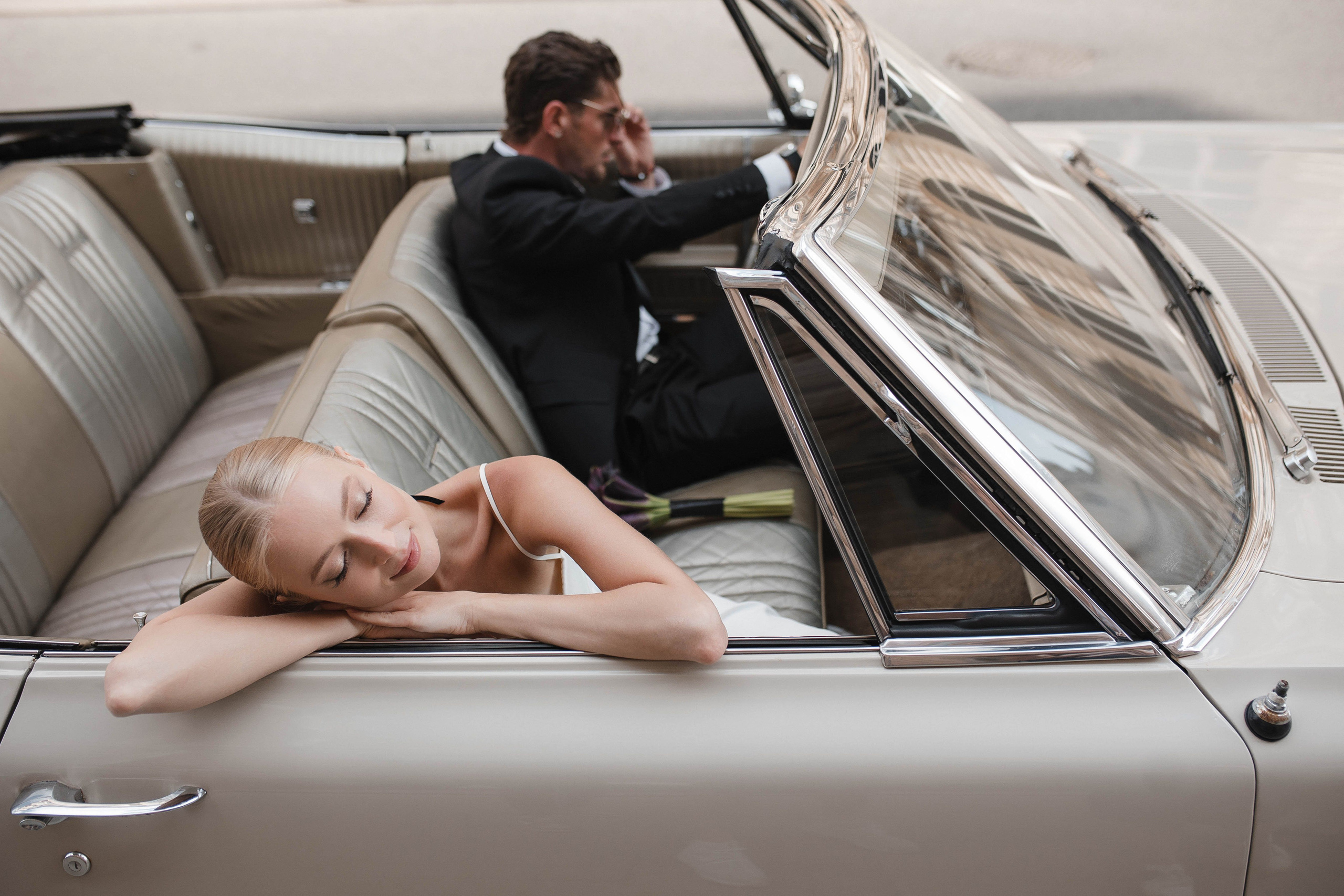 Кабриолетовое настроение. Свадебный фотограф москва зеленоград Повольнов Василий