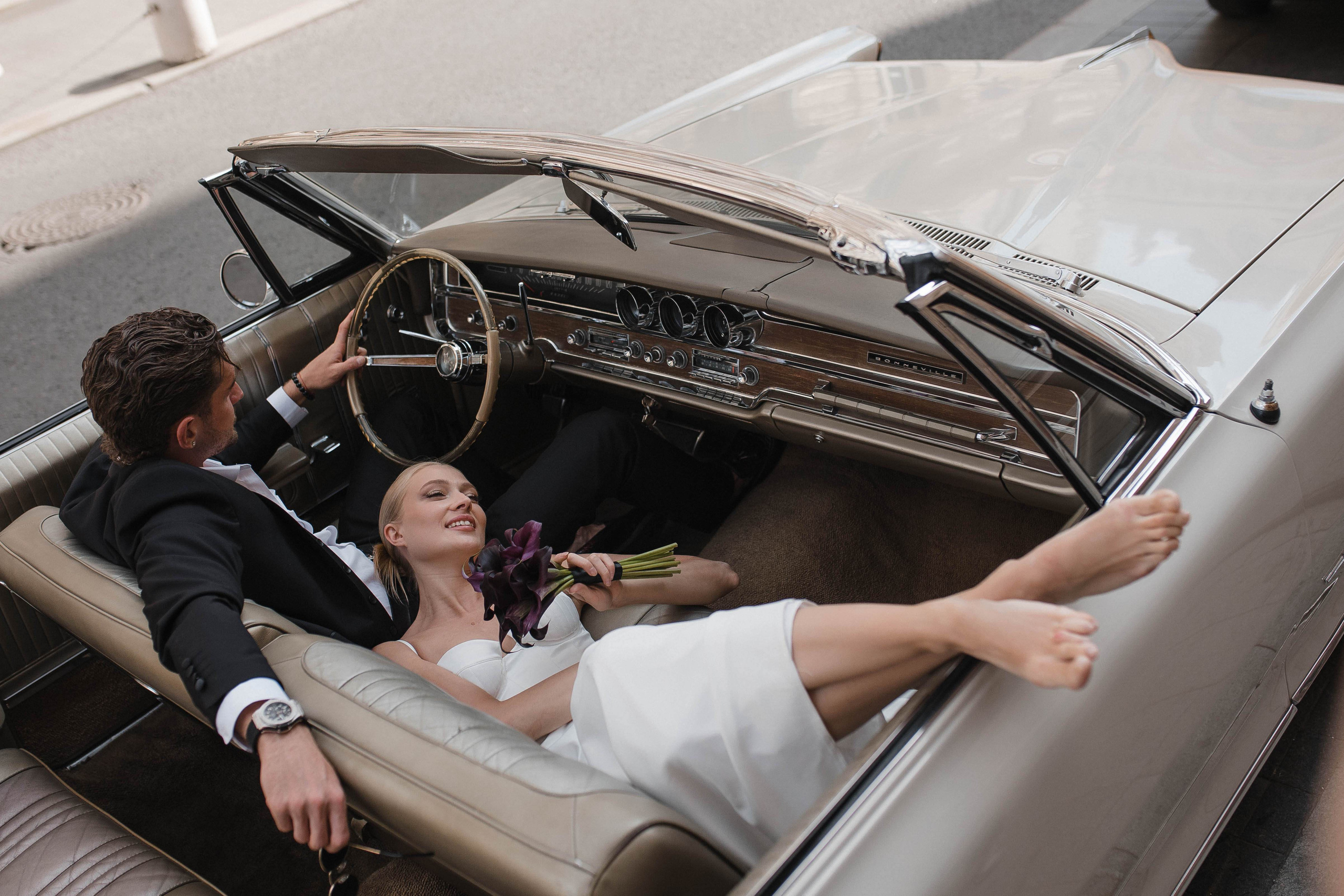 Кабриолетовое настроение. Свадебный фотограф москва зеленоград Повольнов Василий