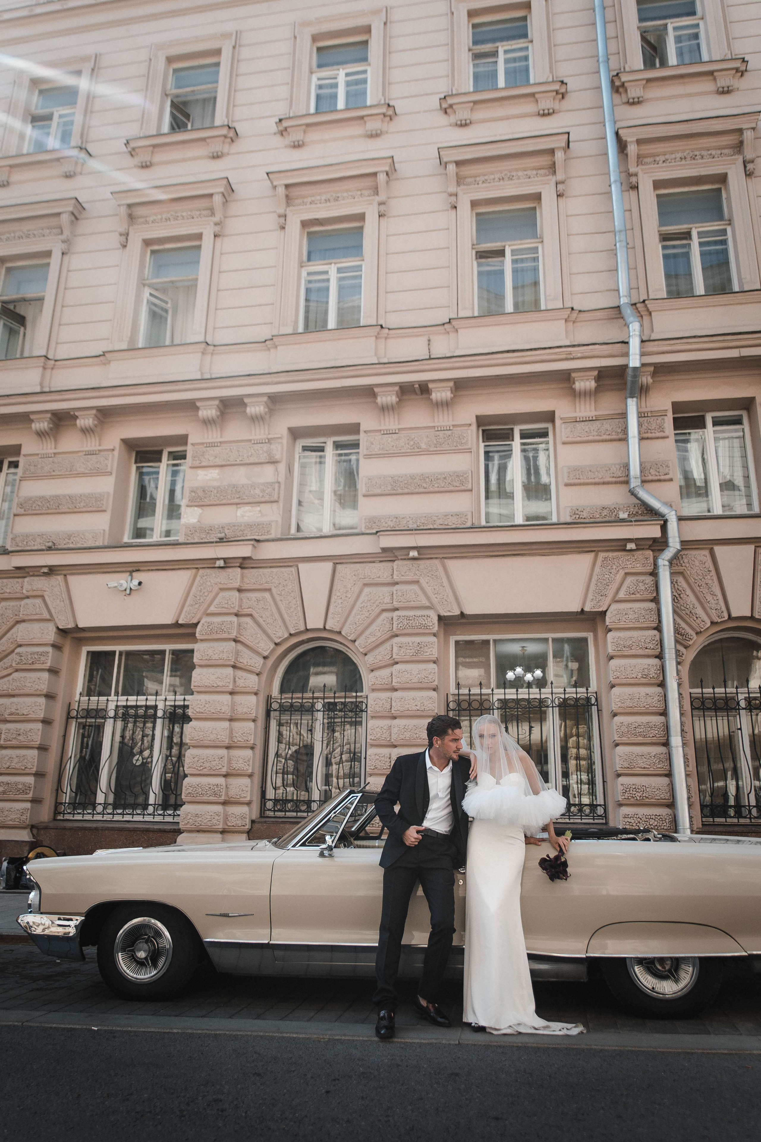 Кабриолетовое настроение. Свадебный фотограф москва зеленоград Повольнов Василий