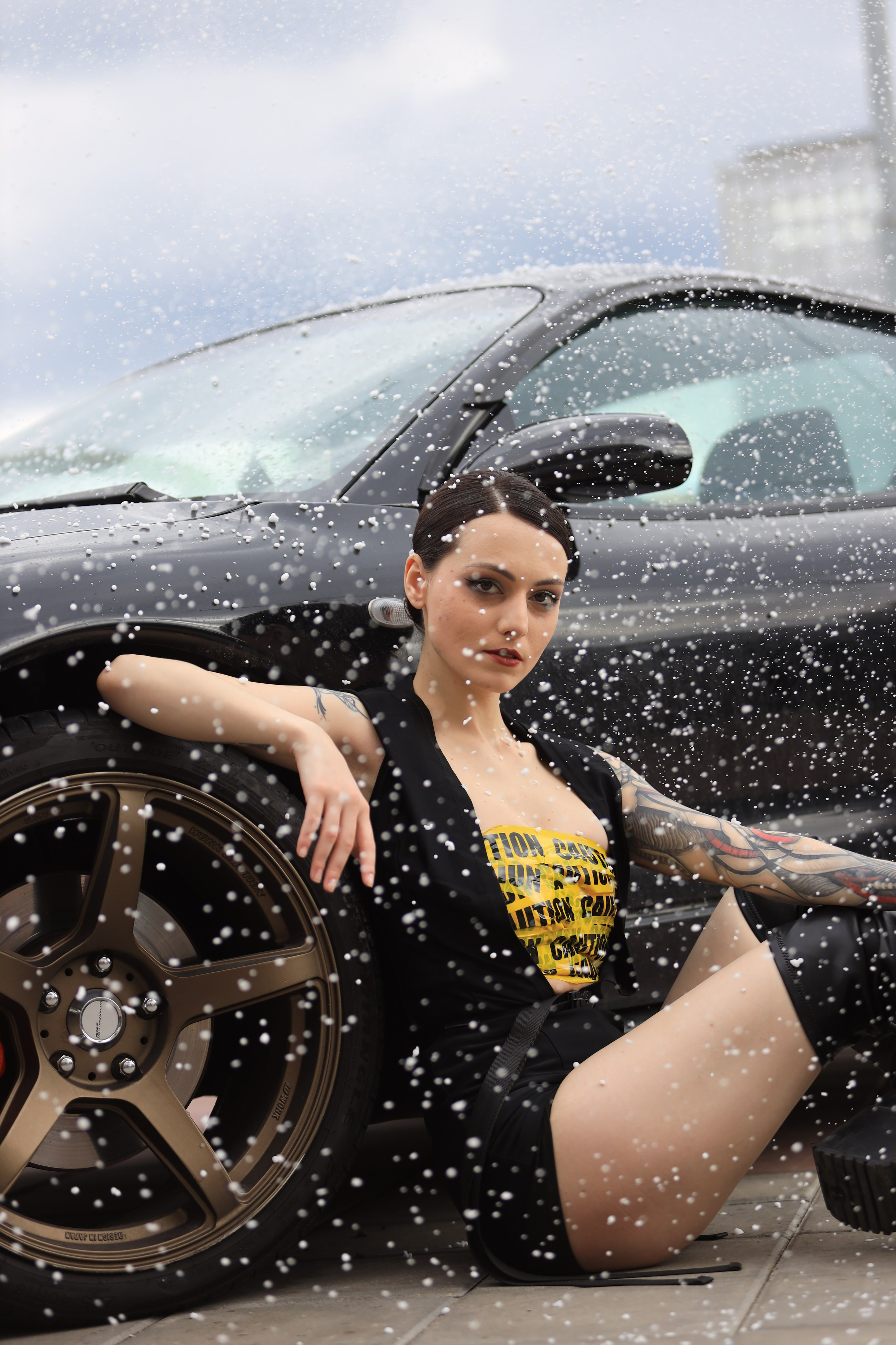 Японские тачки и снег. Съемка в студии под ваш запрос, студийные съемки, фотографии архитектурных объектов — Александр Евстигнеев — фотограф Москва