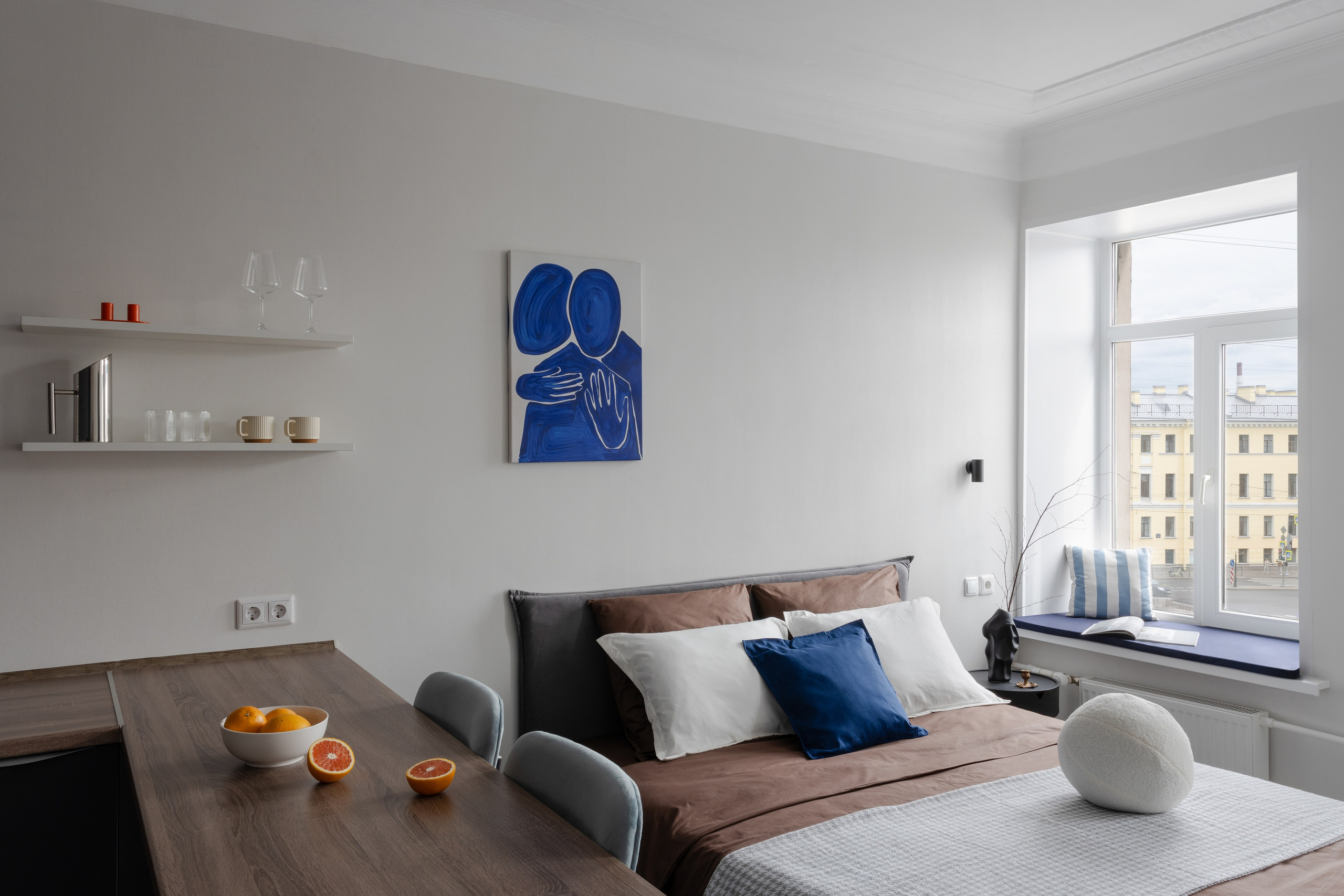 Квартира на Фонтанке под аренду // реализован. Дизайнер интерьера | kolchanova.dsgn