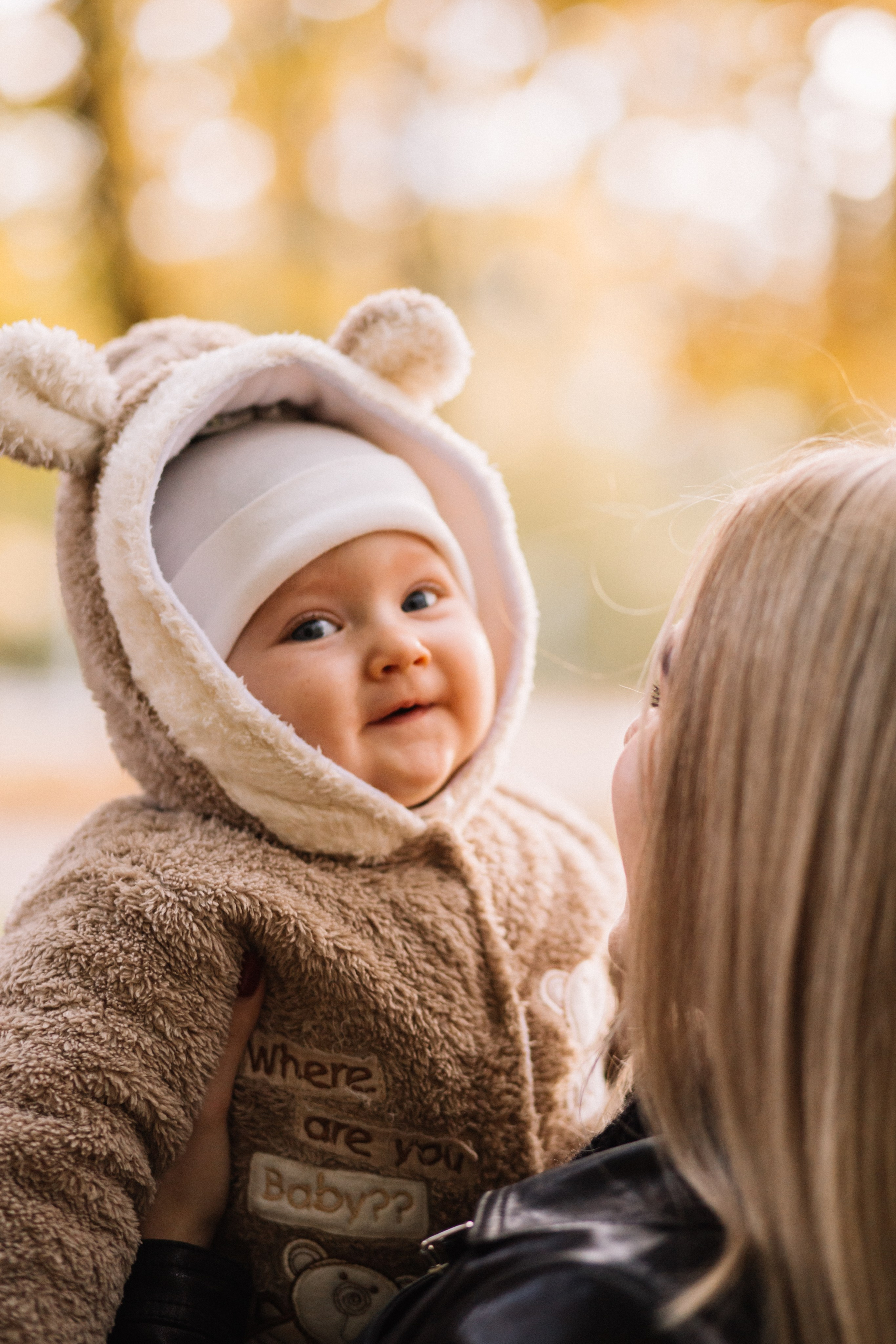 Алина и Аделина. Первая осень малышки. Семейный фотограф в Калининграде Анастасия Юрина