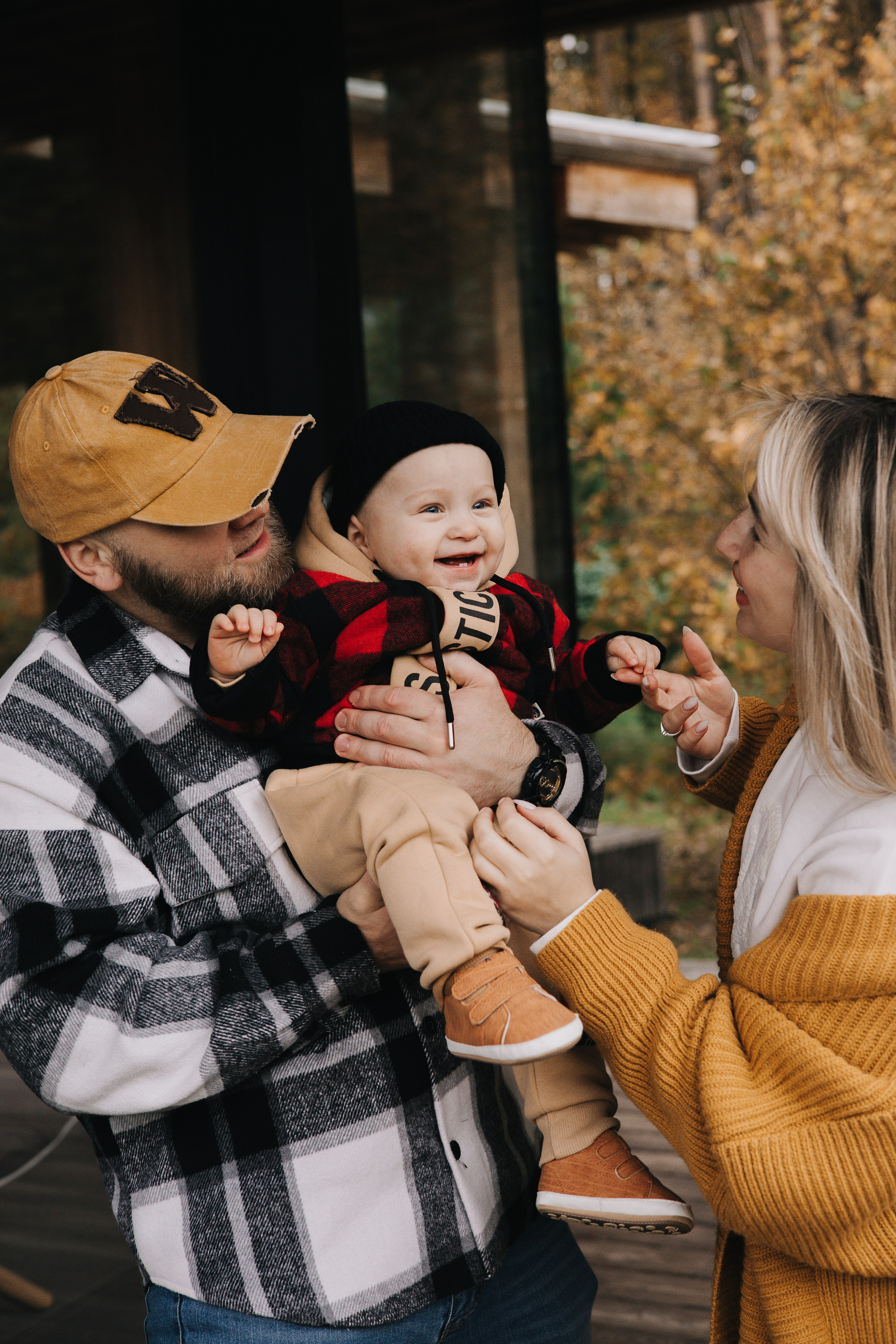 Семейные фотоистории на природе