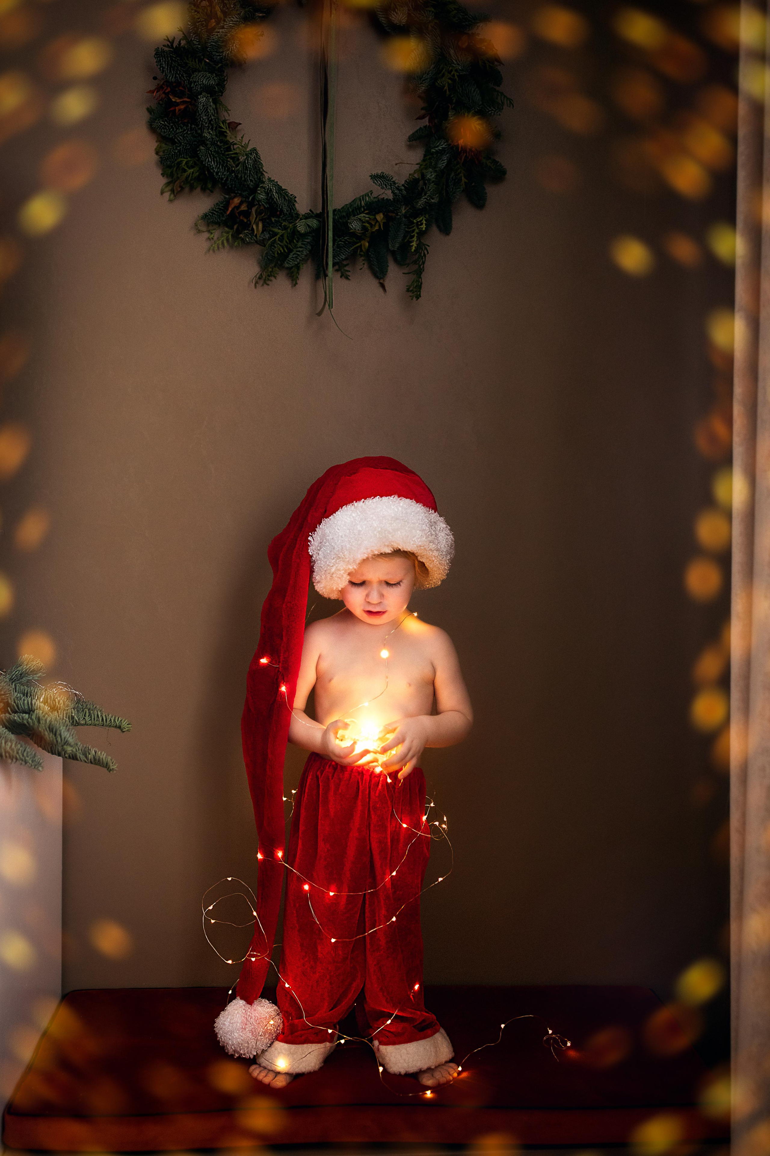 Новогодние открытки. Детский и семейный фотограф в Красноярске Елена Коровкина