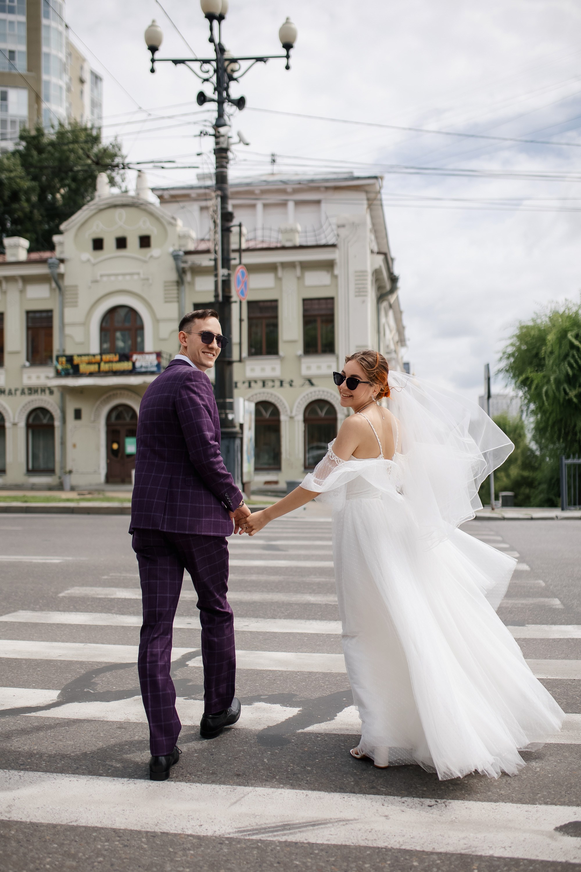 Ксения и Максим. Сборы Sopka. Прогулка по городу. Свадебный фотограф в Хабаровске