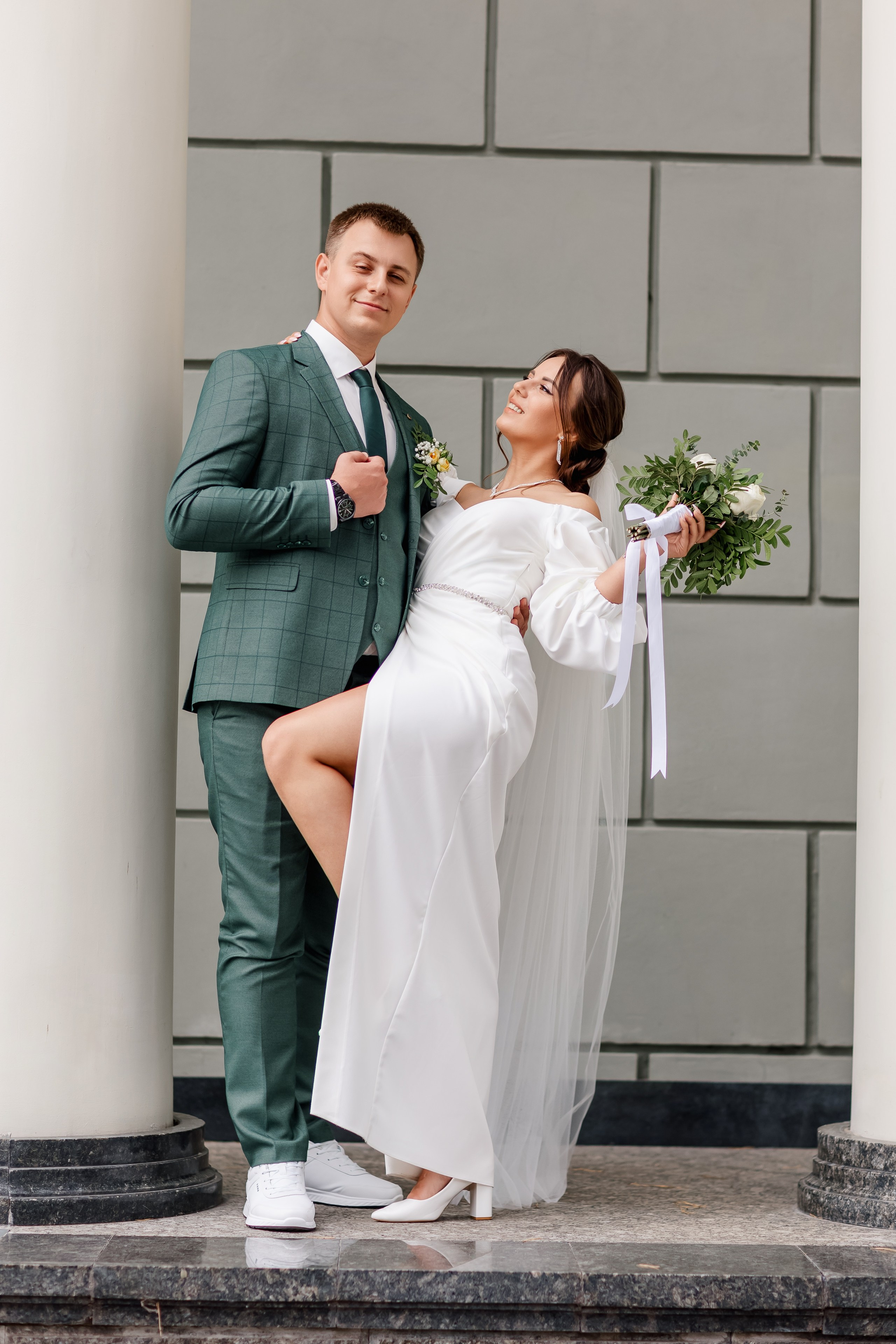 Олег и Юлия. Свадебная прогулка. Свадебный фотограф в Хабаровске