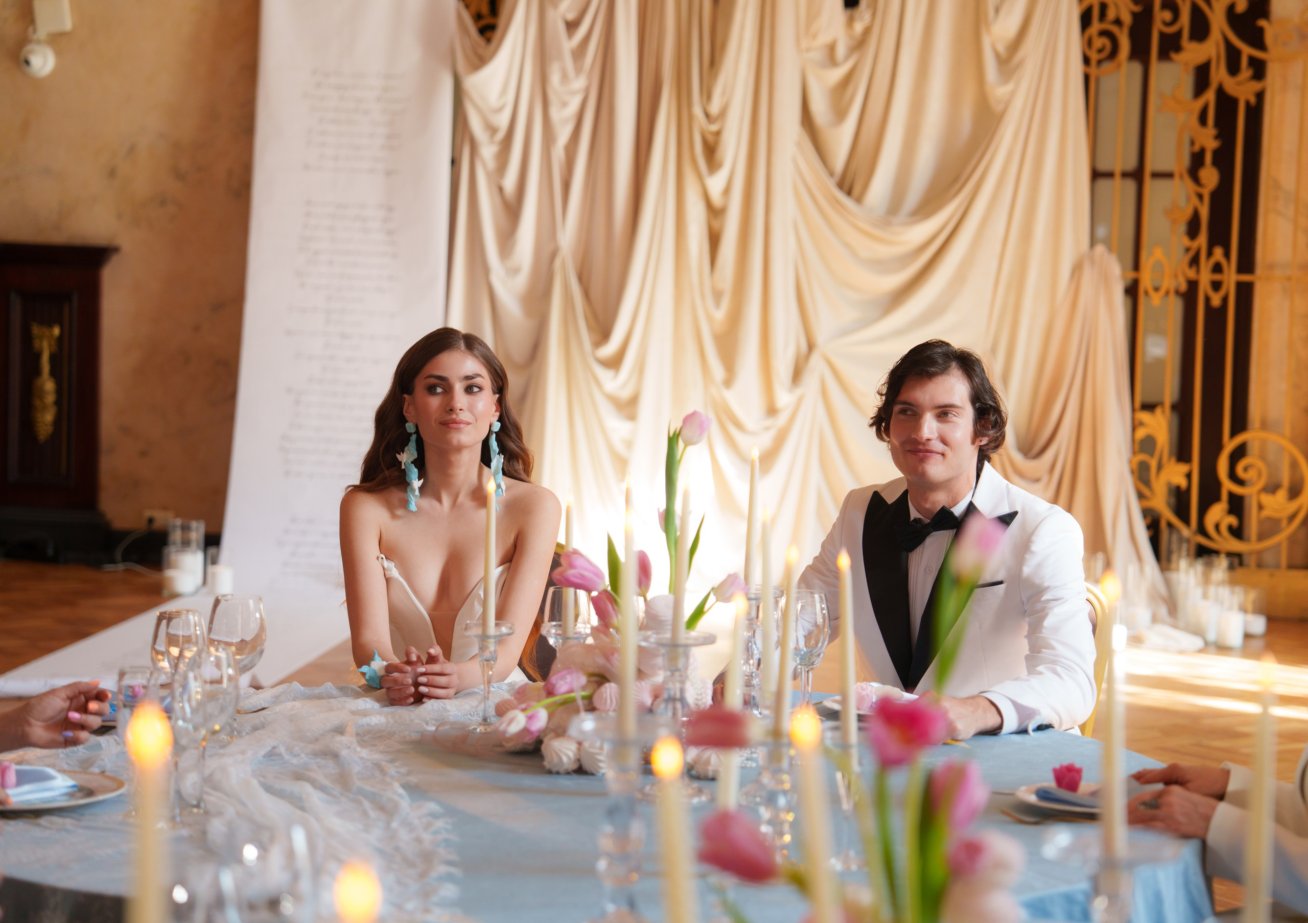 Илья и Алена. Камерный ужин. Свадебный фотограф Москва