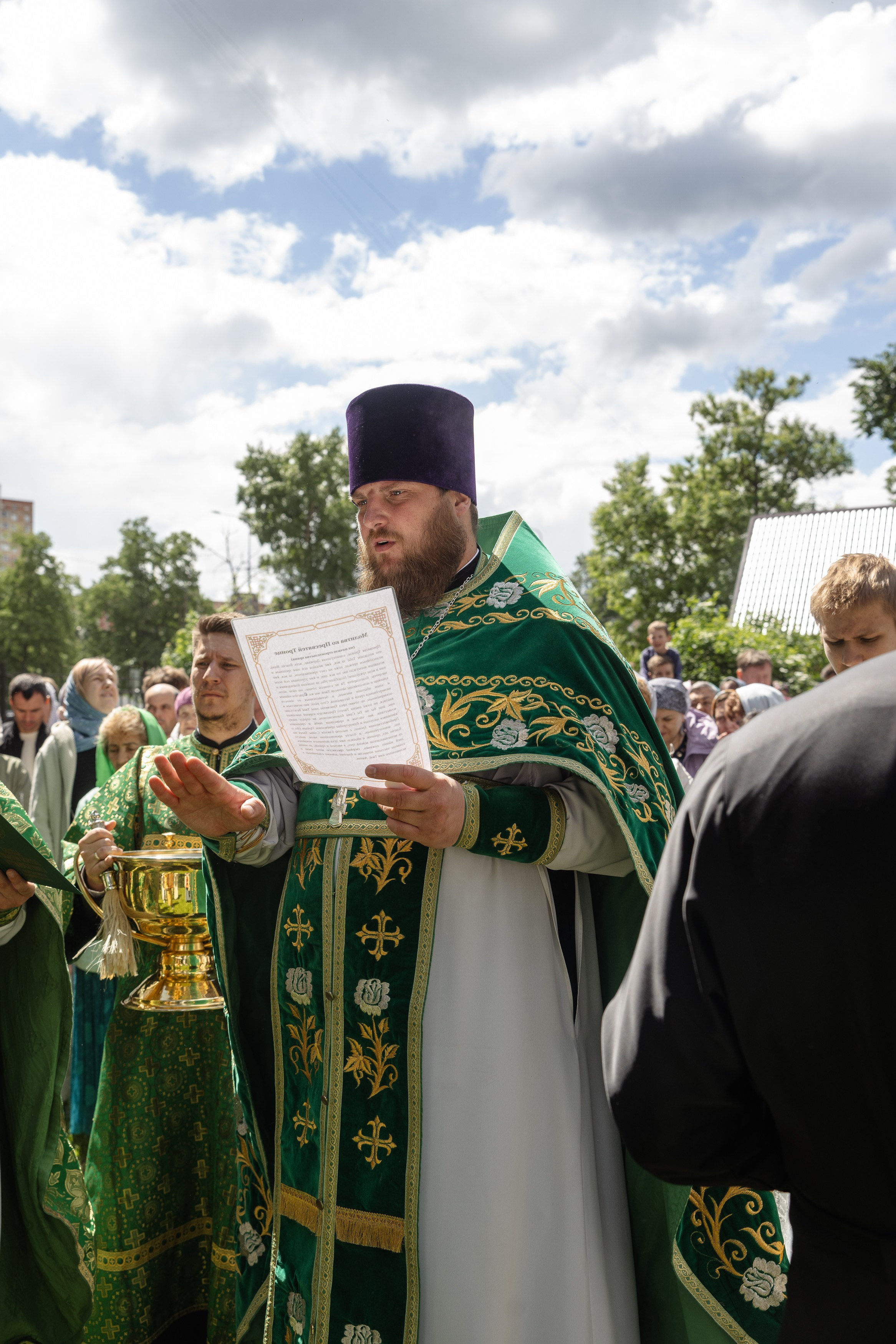 Престольный праздник в храме Троицы Живоначальной. Фотограф Москва/Подмосковье
