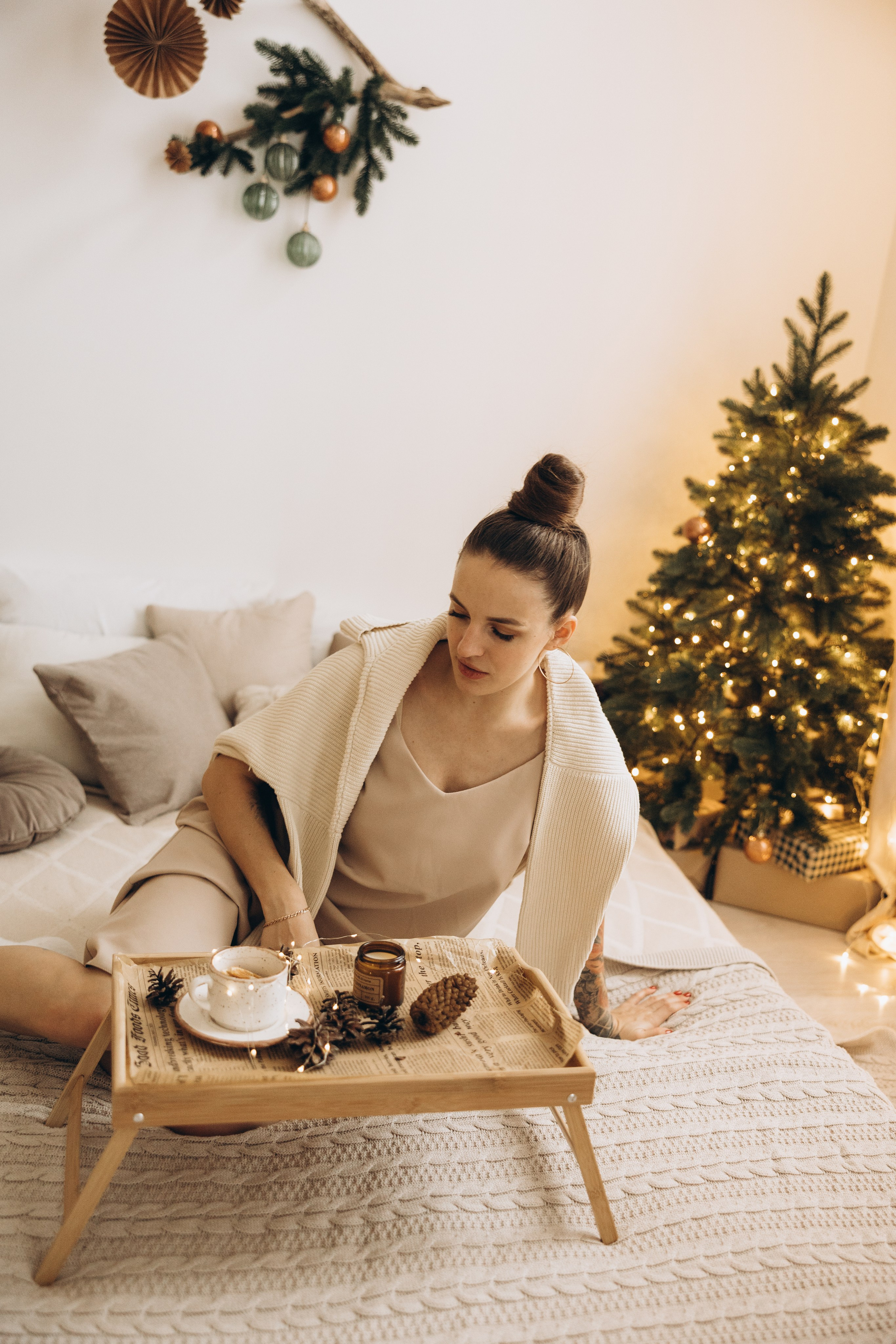 Ольга и Мирослава НГ. Семейный фотограф в Москве Виктория Ястребинская