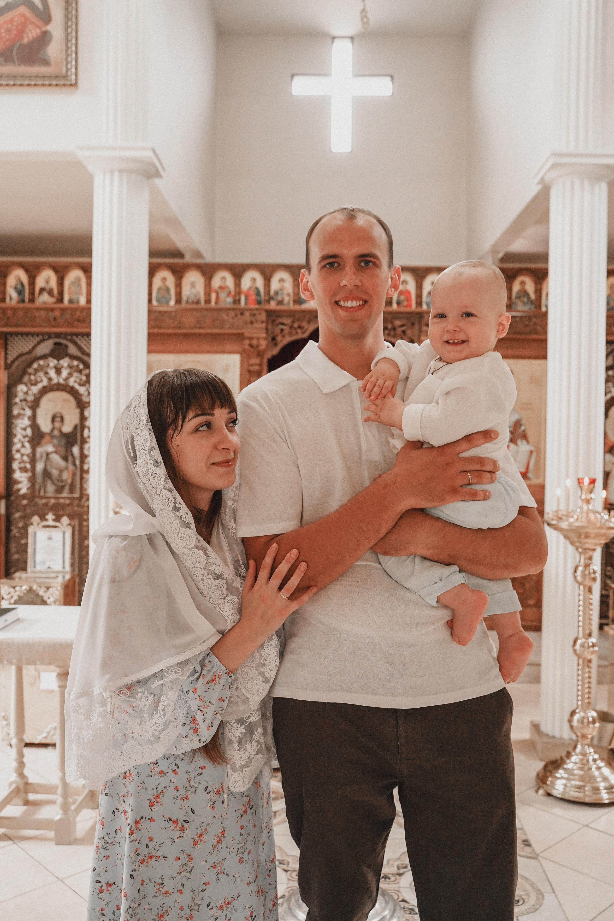 Крещение Лёвы. Семейный и женский фотограф в Краснодаре Анастасия Приймак