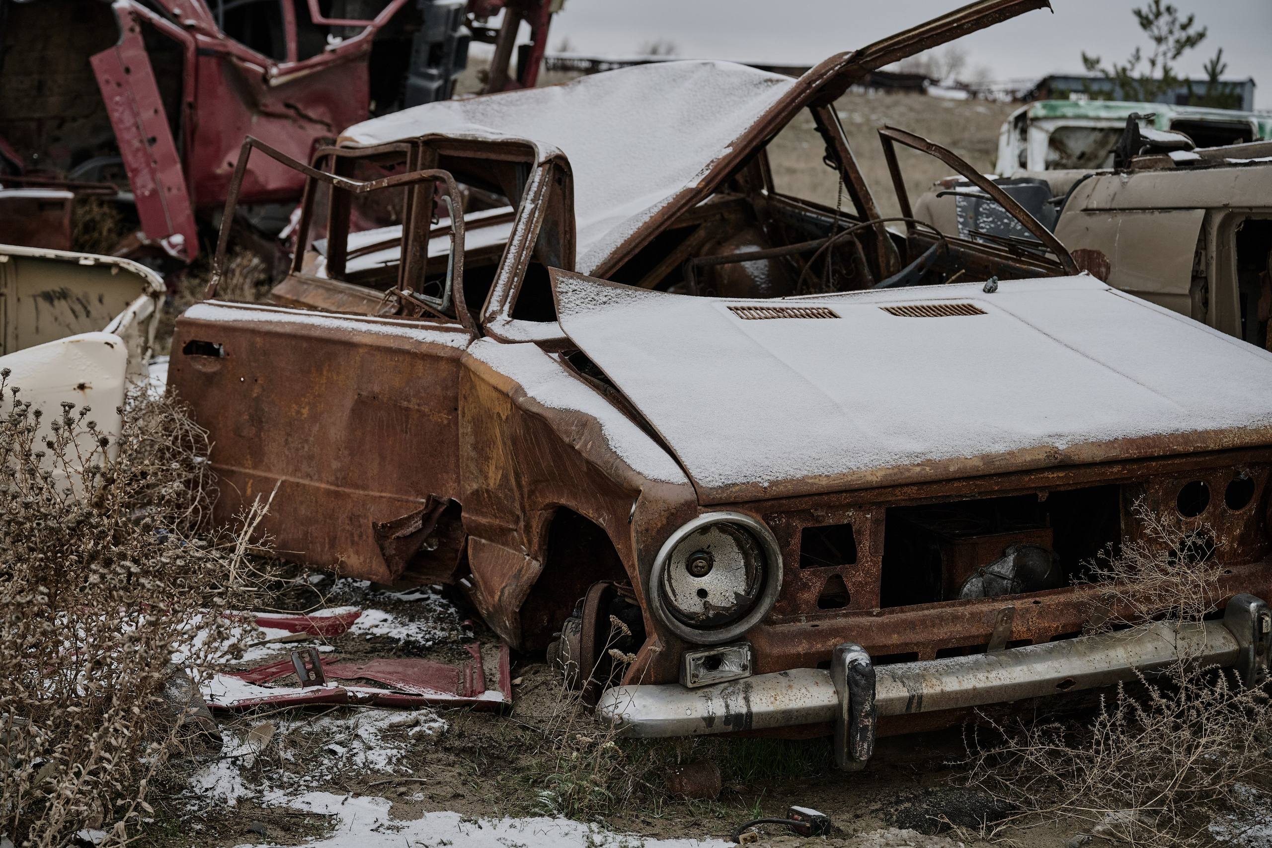 Северодонецк (Луганская область). Декабрь 2024. Фотограф Роман Адлер