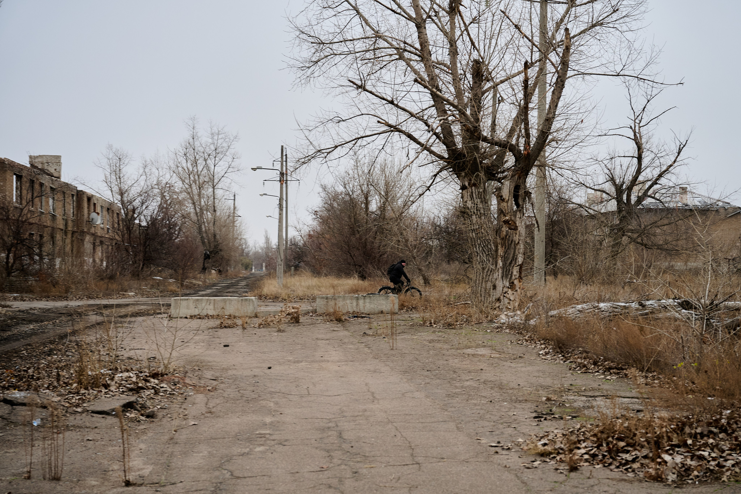 Лисичанск (Луганская область). Декабрь 2024 года. Фотограф Роман Адлер