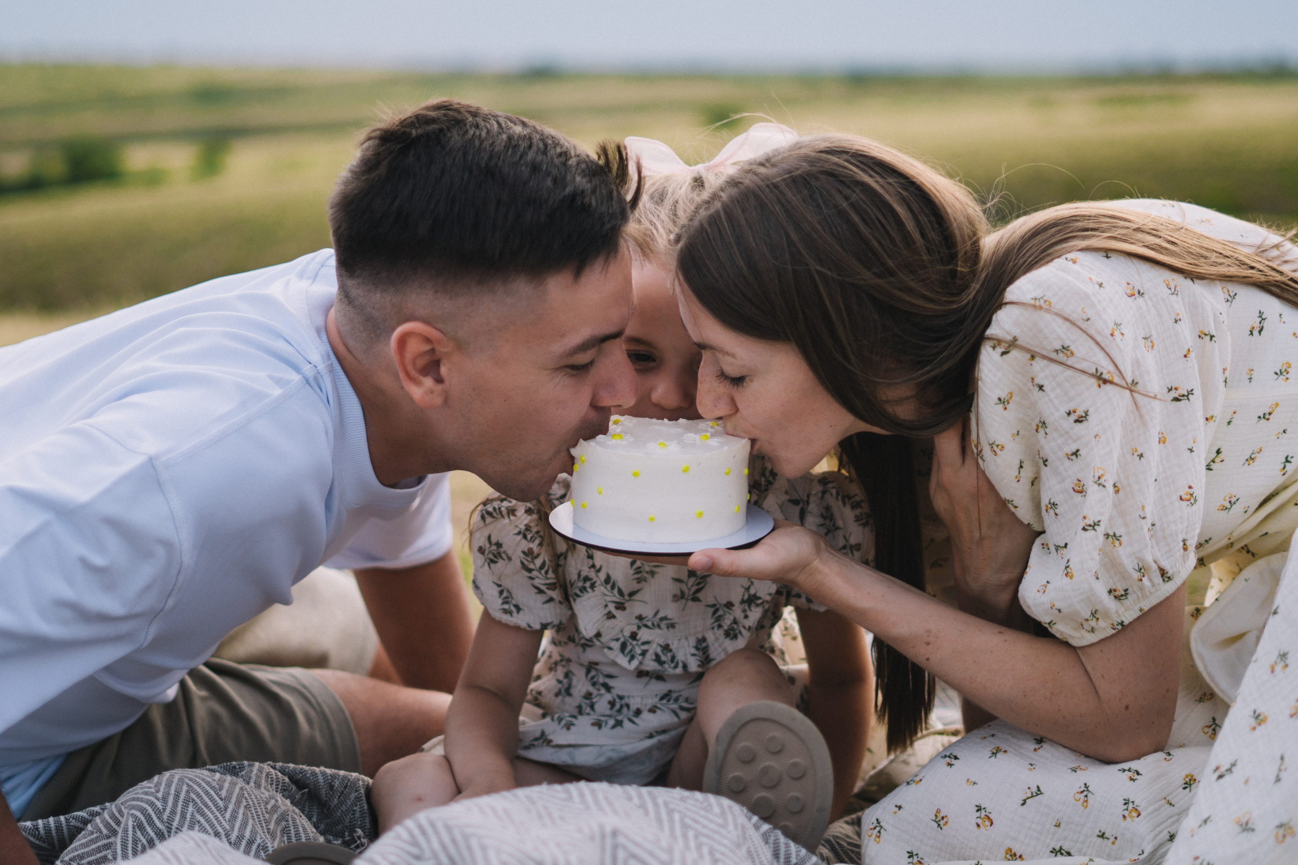 Andrey & Alina & Mira. Фотограф Волгоград