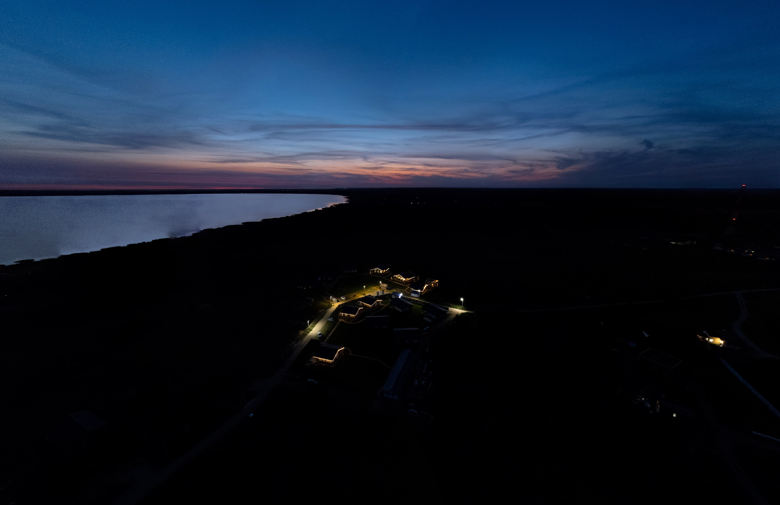 Переславль - Залесский, Загородный клуб "ОЗЕРО", Плещеево озеро, национальный парк, небо, трава, лето, вечер