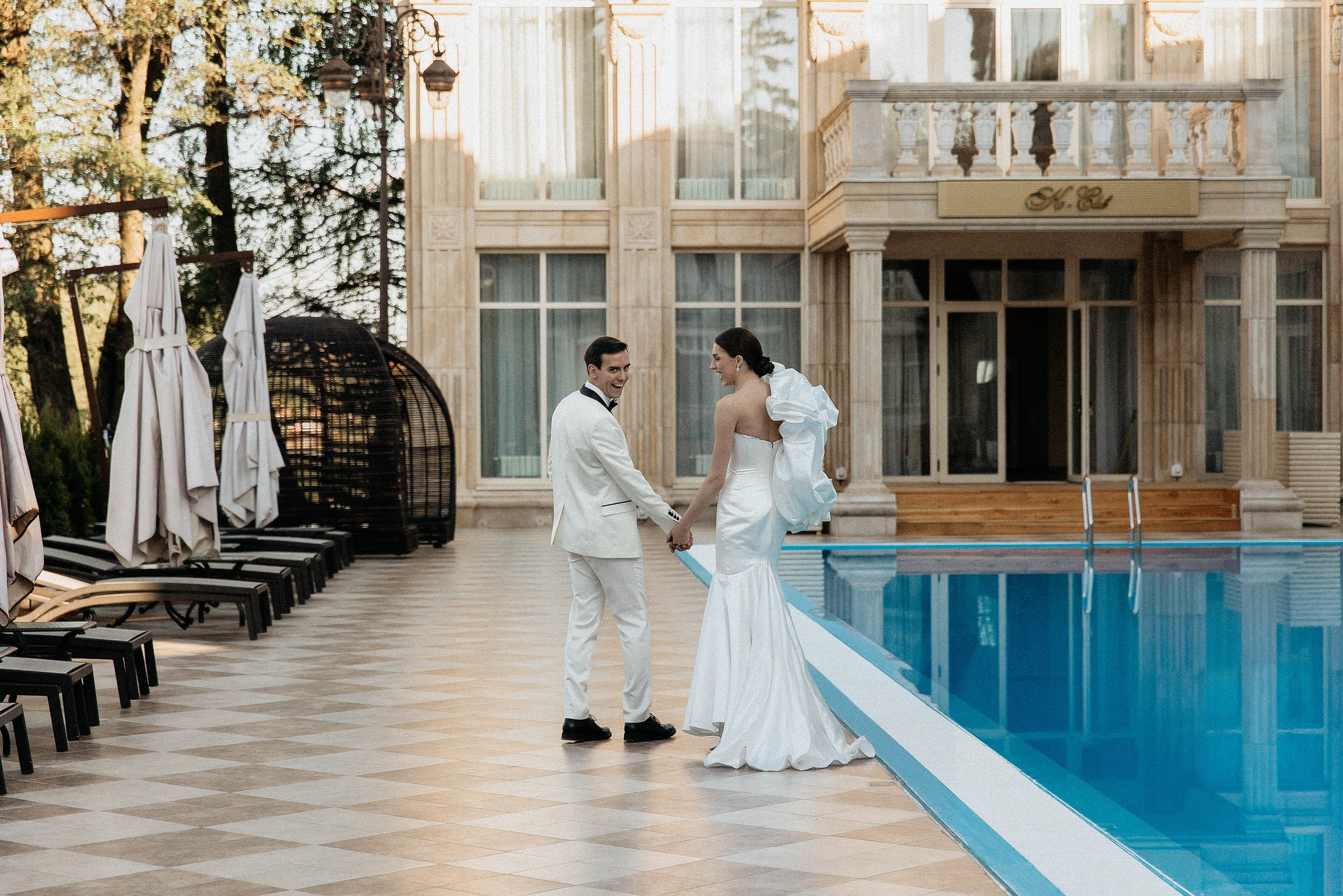 Villa " Бассейн» N&K. Свадебный/Портретный фотограф снимаю в Москве