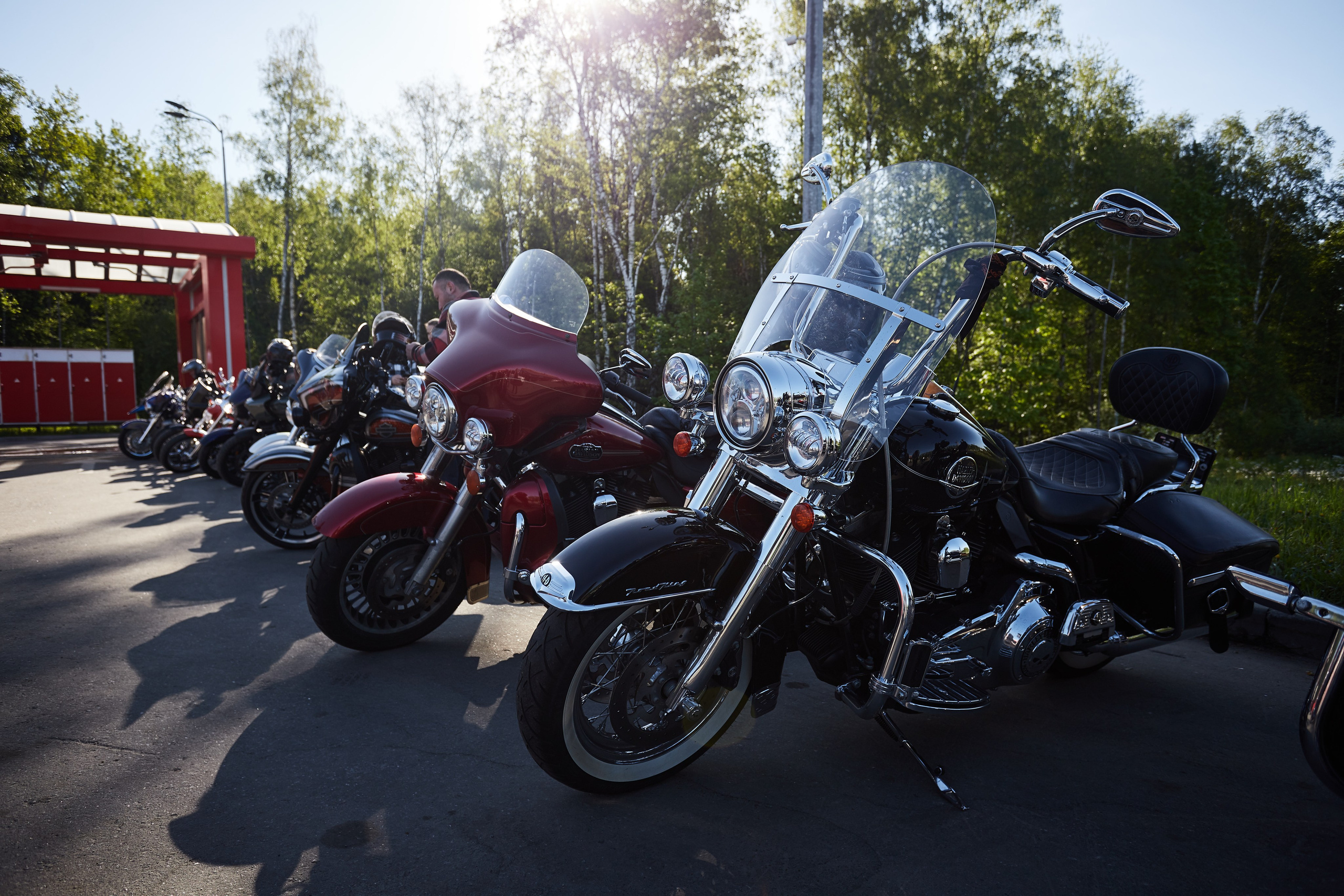 Harley Davidson Club Russia открытие мотосезона. Репортажный Фотограф