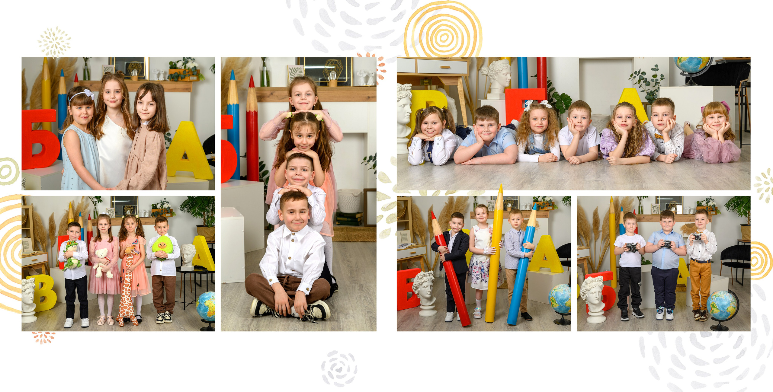 Птички. Выпускные альбомы в городе Саров