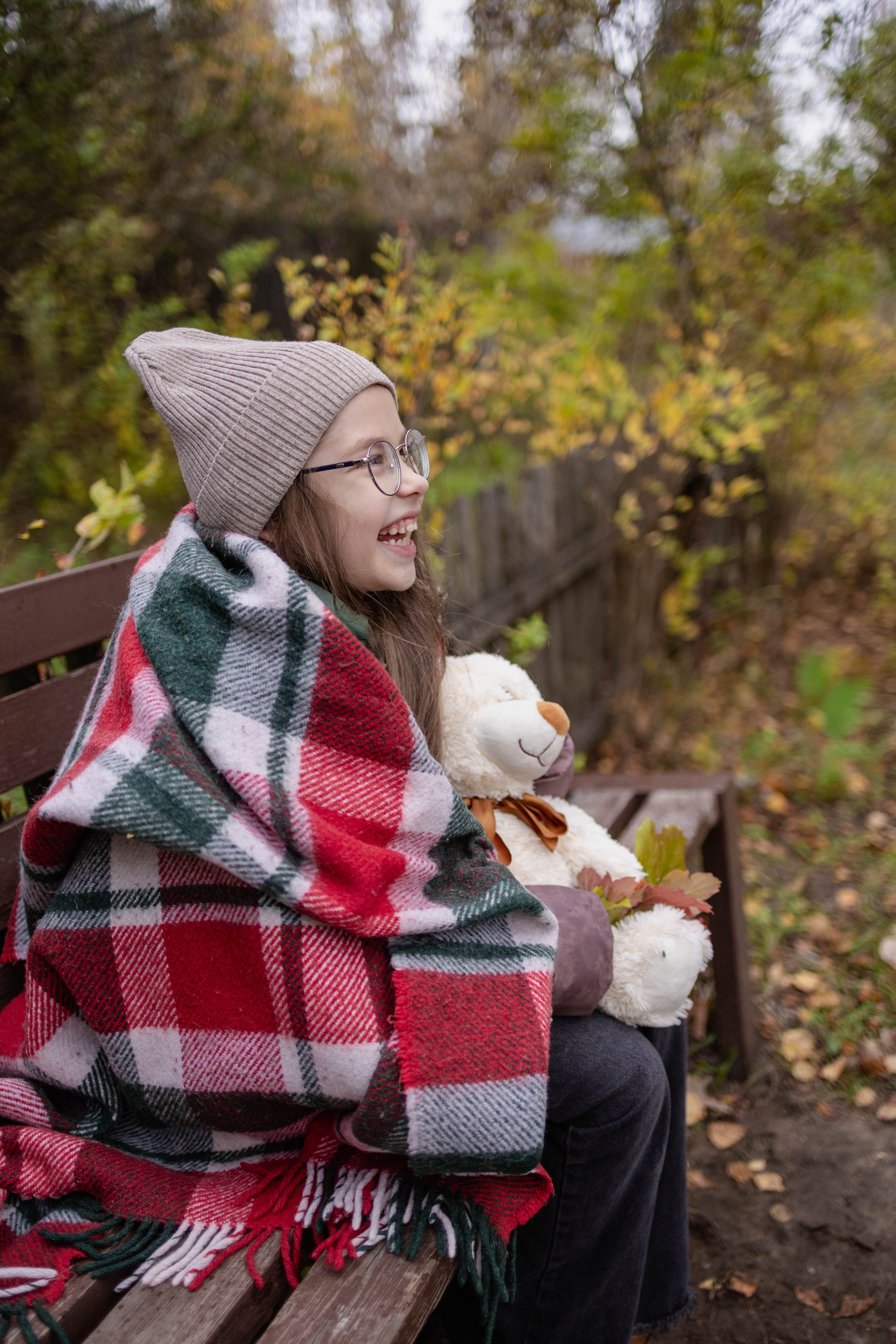Пикник у дома. Осень. Семейный фотограф в Дзержинске Наталья Лаэтина