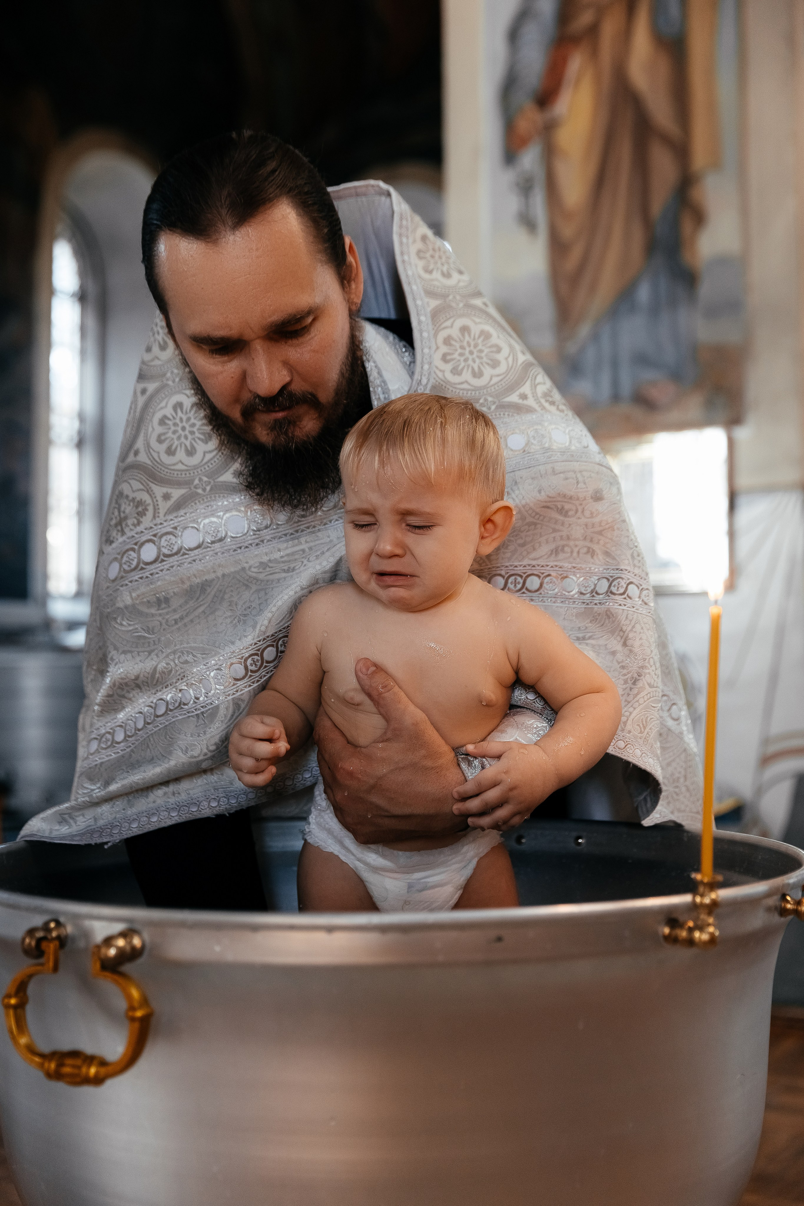 Крещение Александра. Свадебный и семейный фотограф в Таганроге и Ростове Руднева Анастасия