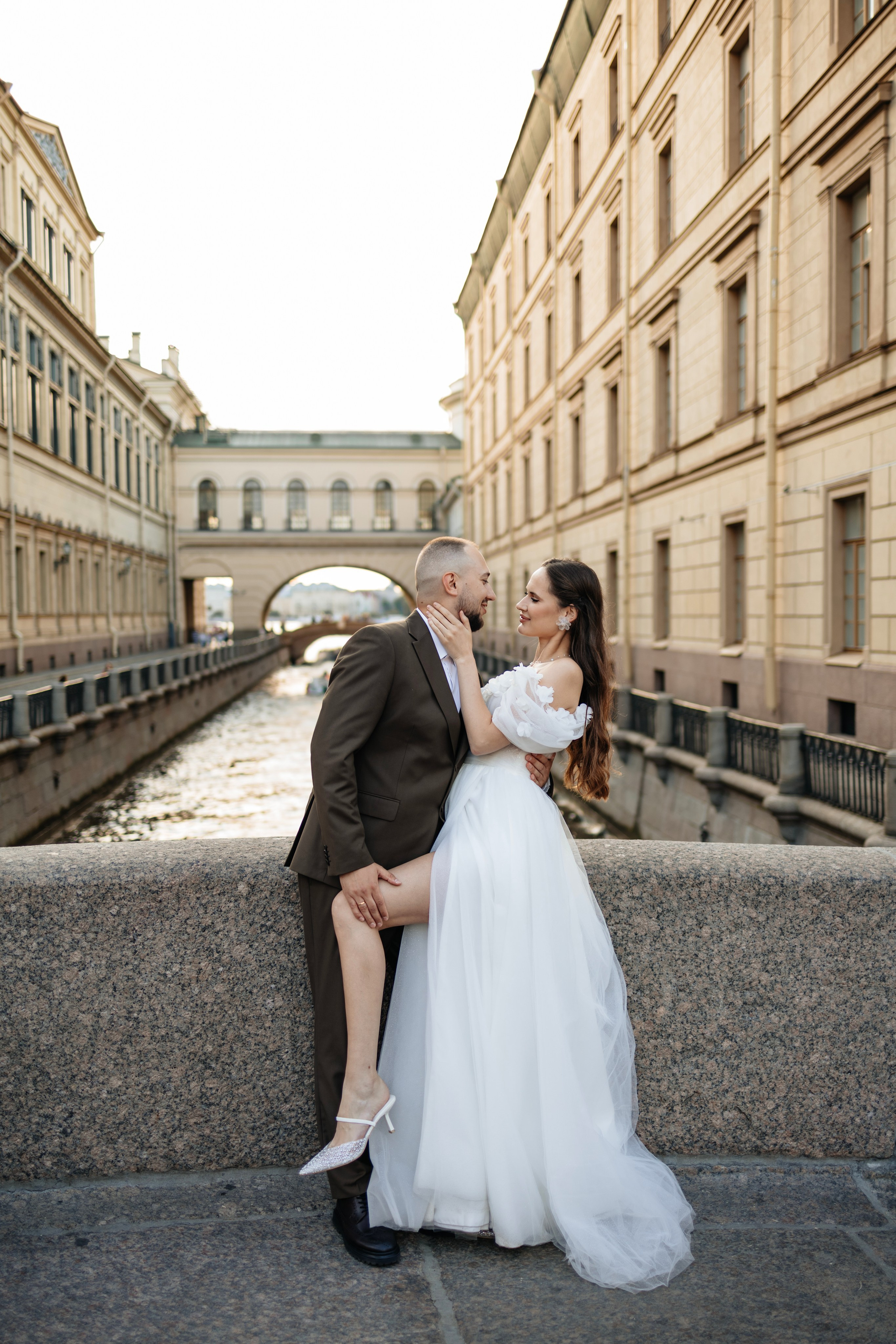Руслан и Виолетта — Исаакий, Зимняя канавка. Боженова Елена фотограф Санкт-Петербург