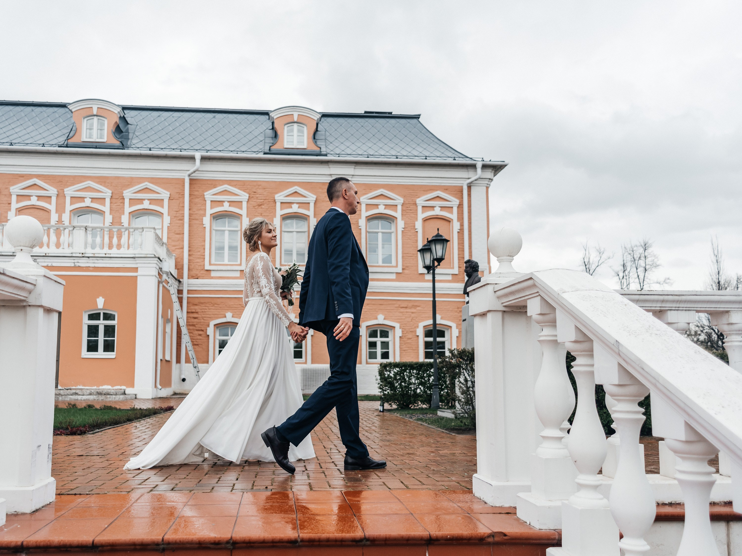 Свадебная фотосессия в усадьбе