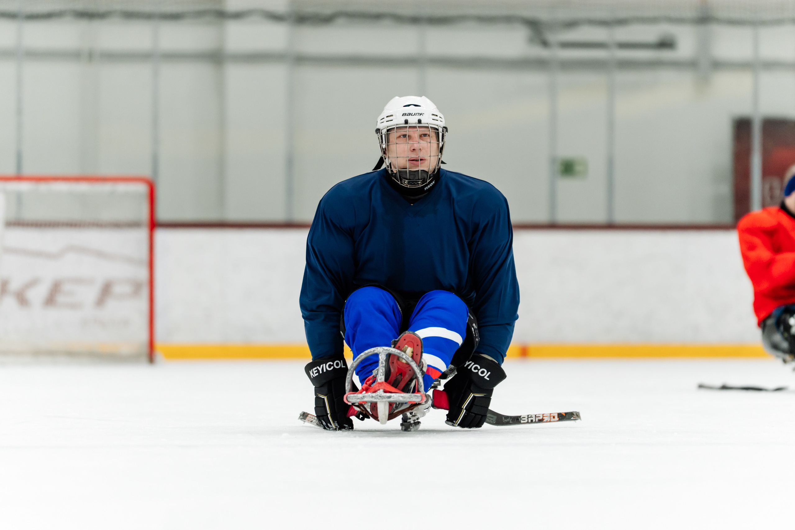 Игра в следж хоккей приуроченная 23.02.26 в арене Сталкер