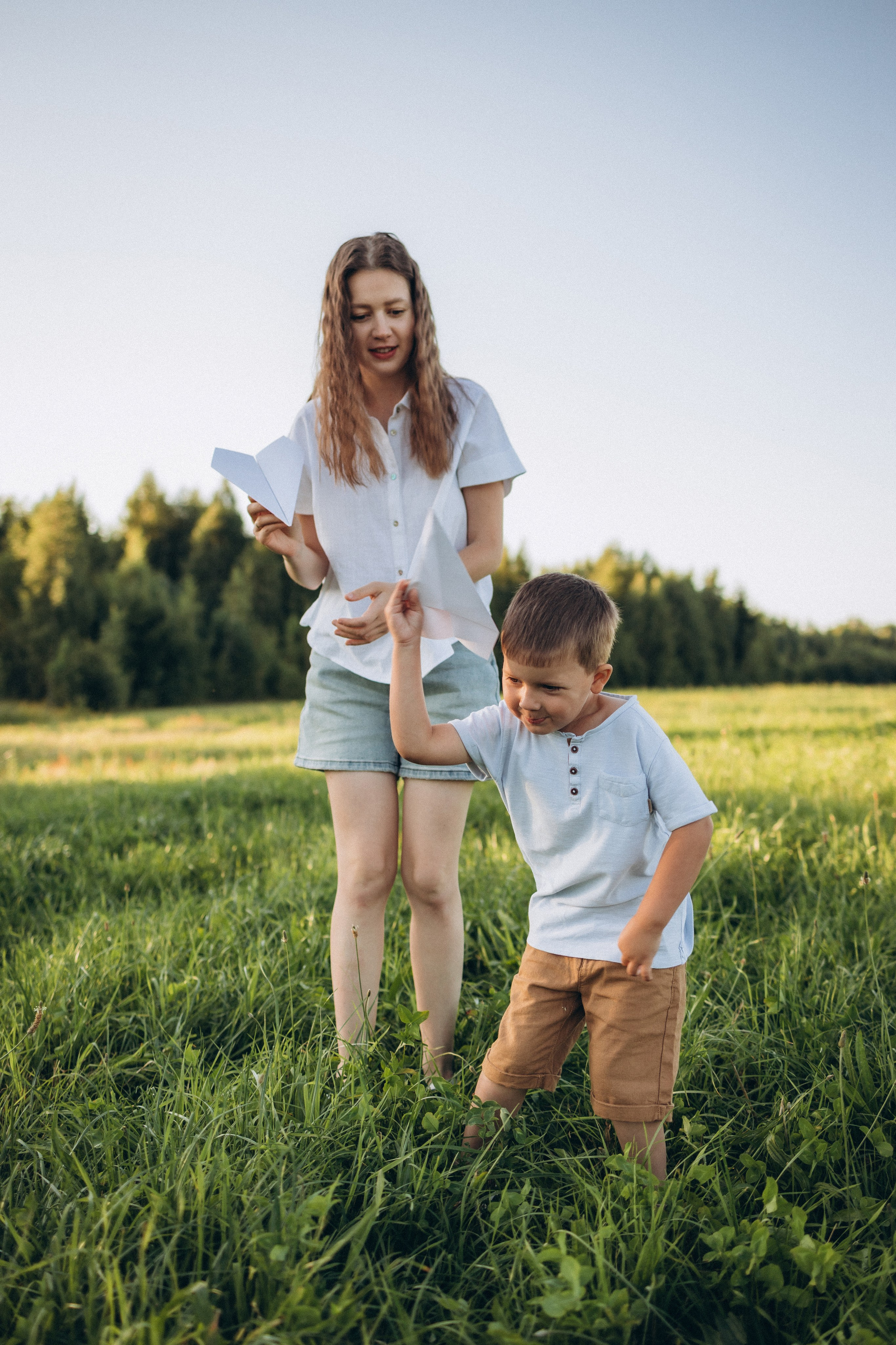 Ксюша, Вадим, Кирюша и Маша. Фотограф Елена Рябцева