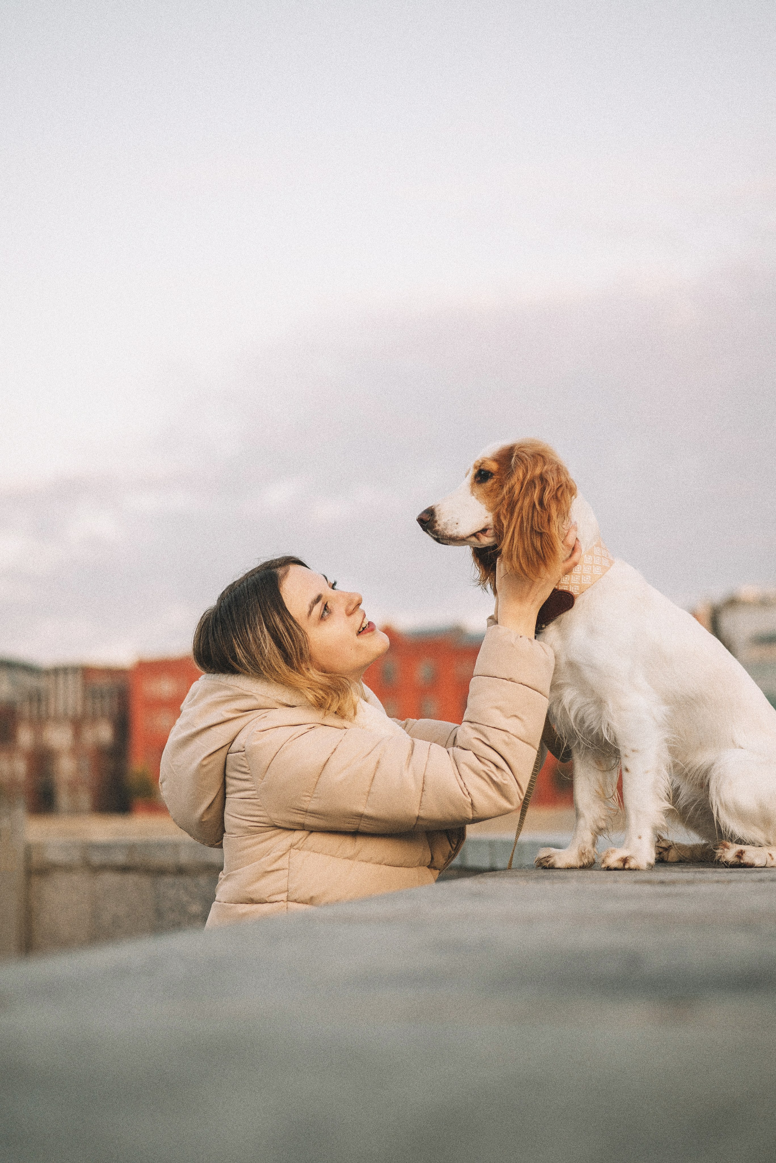 Маша и Вега. Фотограф-анималист Богданова Полина