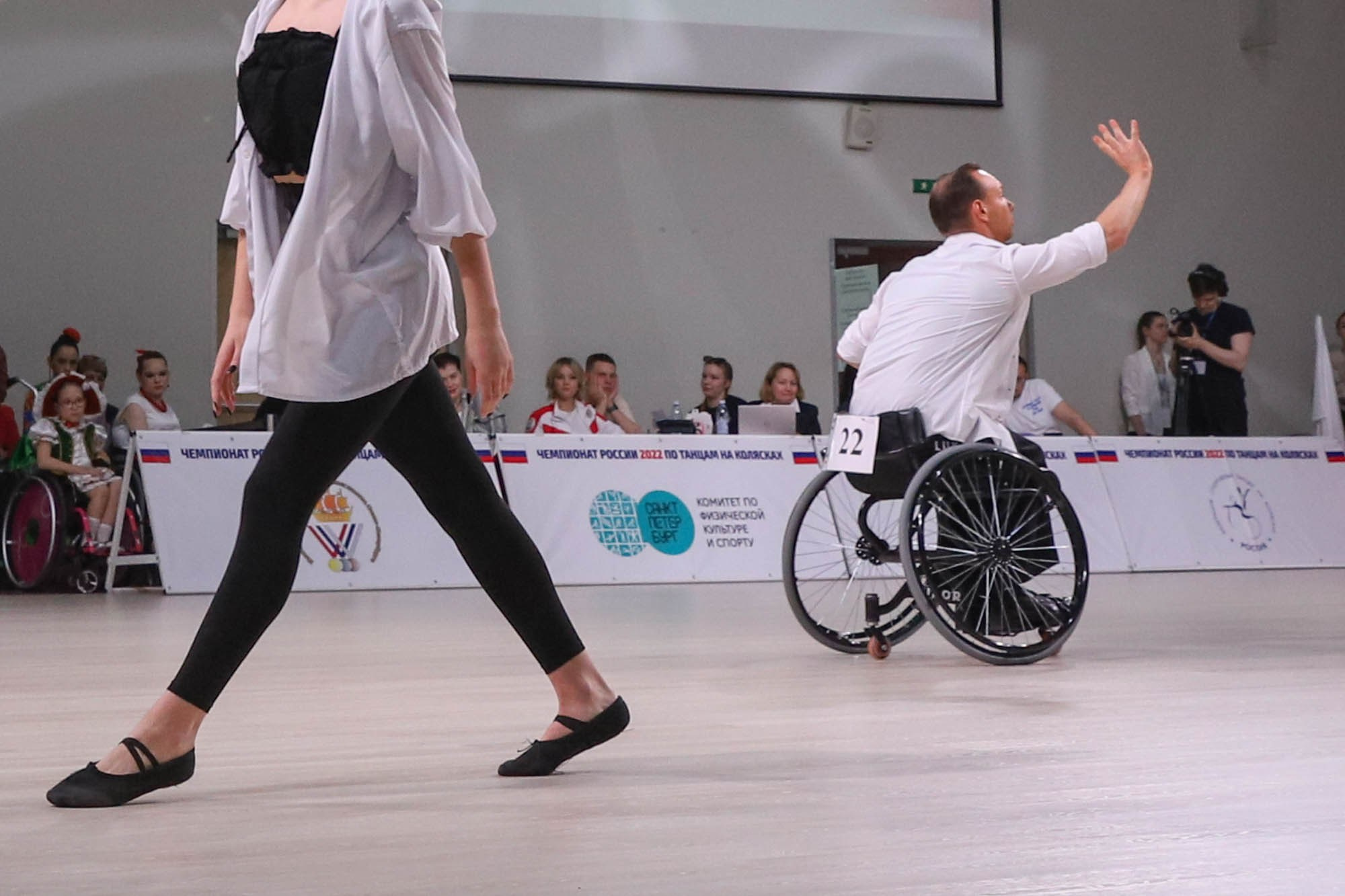 Чемпионат России по танцам на колясках. Фотограф Дарья Попова