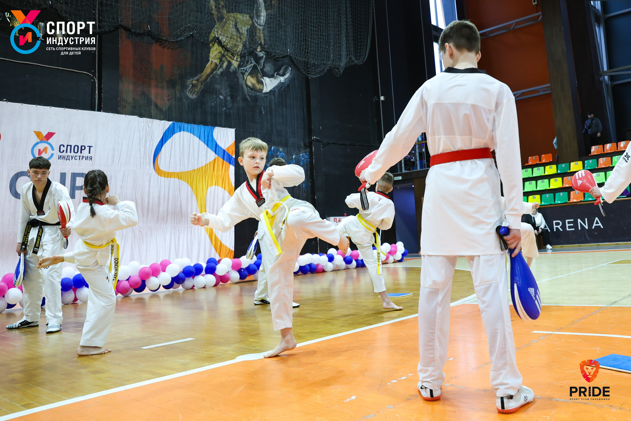 Аттестация по тхэквондо. Фотограф Дарья Попова