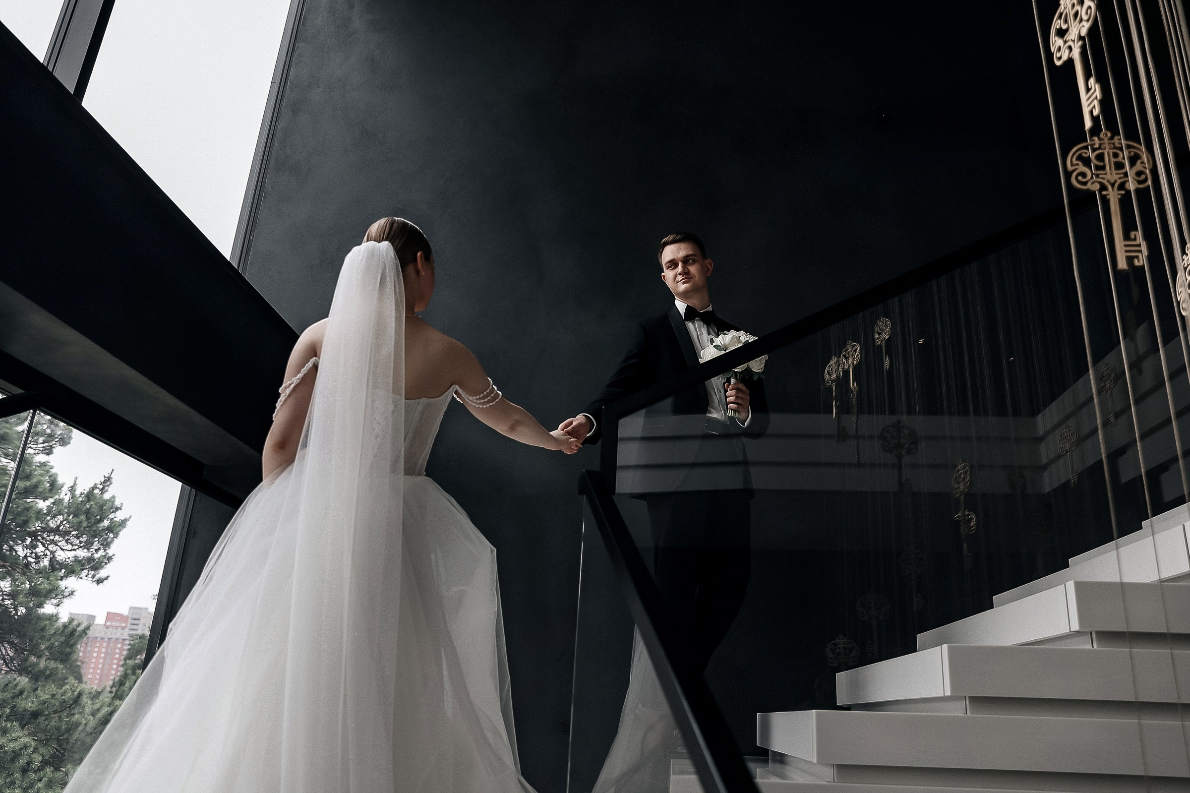 Полина и Максим. Свадебный фотограф в Москве Наталья Чабан