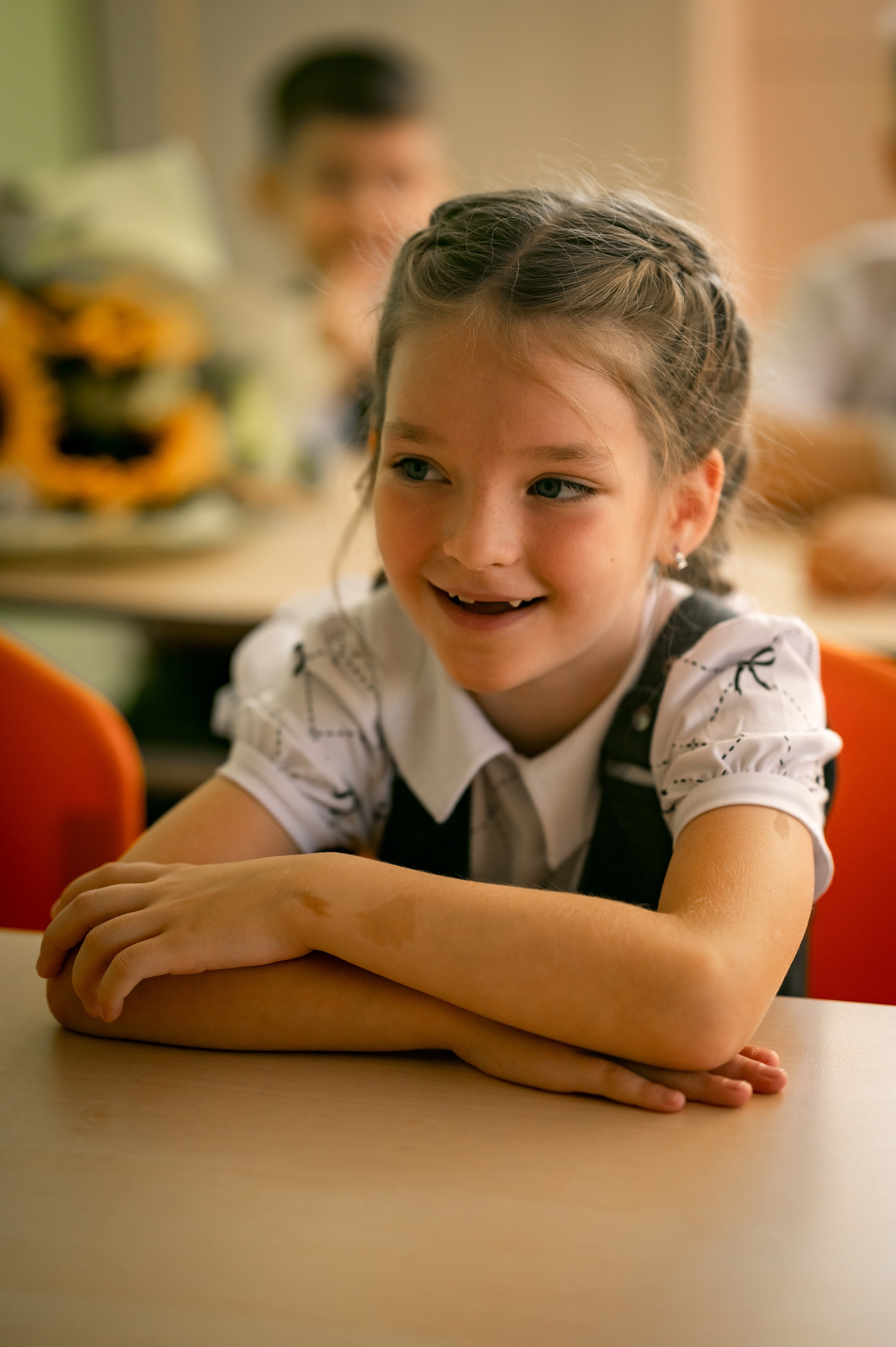 Репортаж с 1 сентября. Фотограф новорождённых, семейный, школьный в городе Калуге Евгения