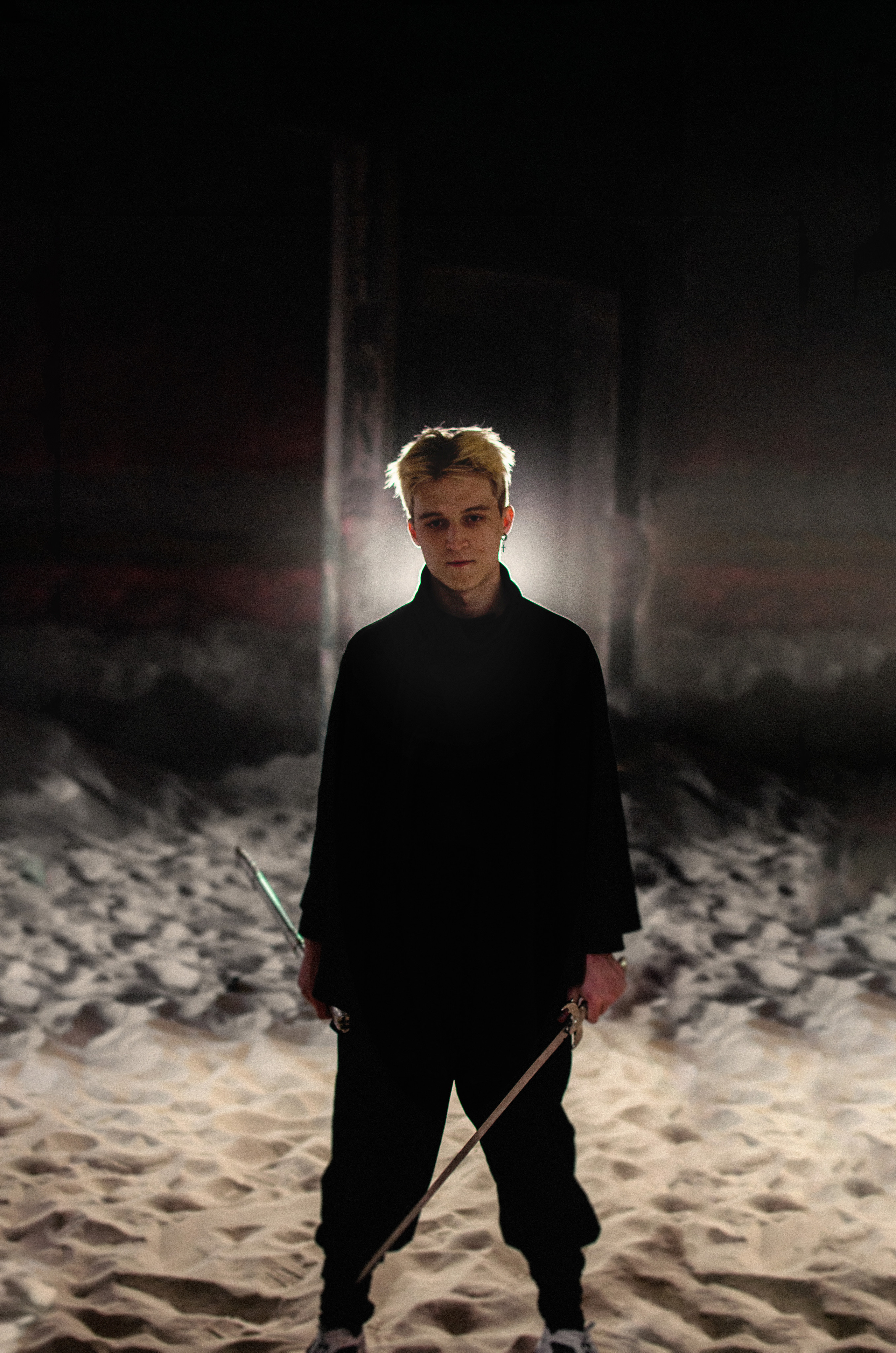 Песчаная фотосессия. Портретный фотограф в Санкт-Петербурге Аласкарова Алессия