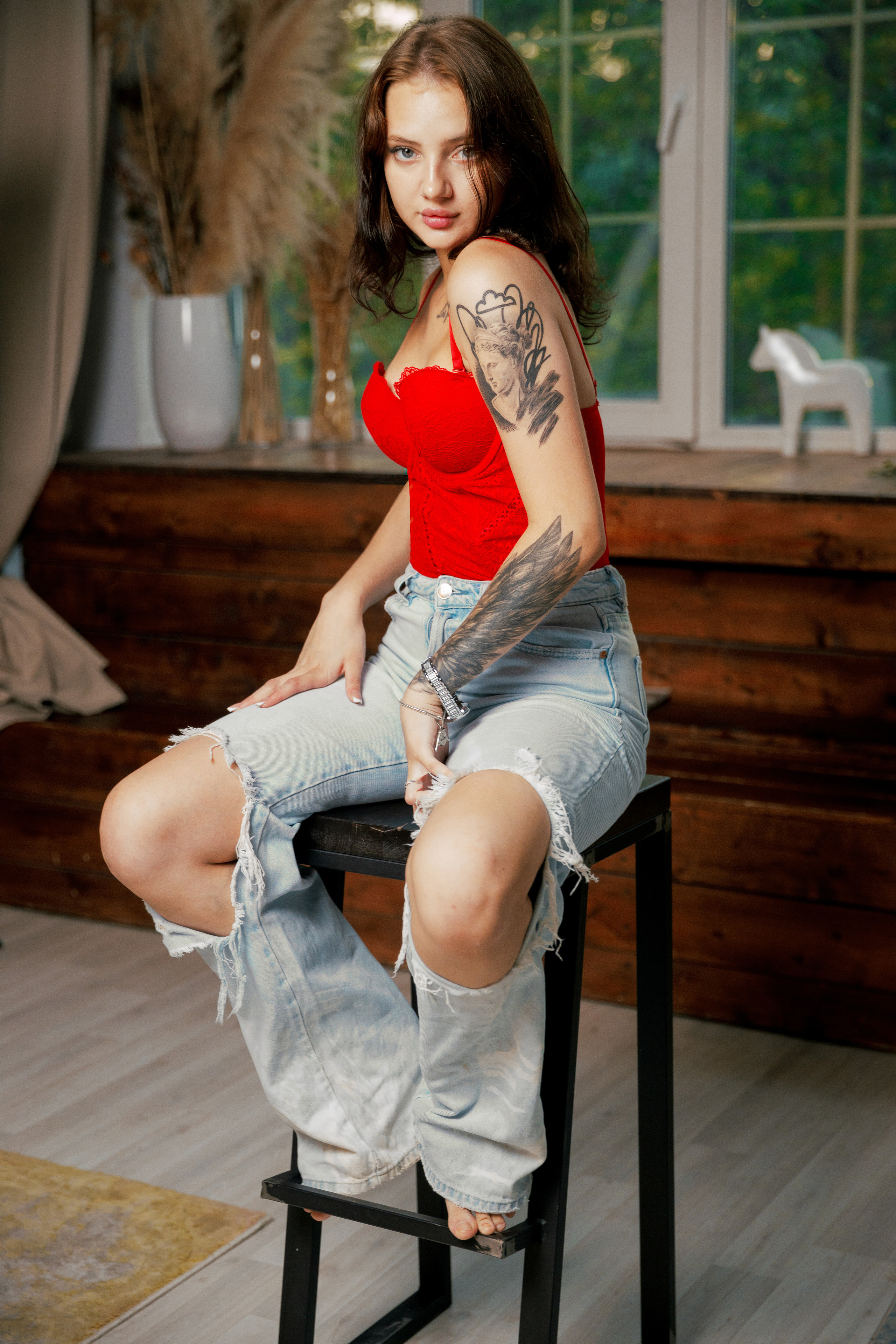 Студийная фотосессия для девушек в СПб | Элегантные портреты