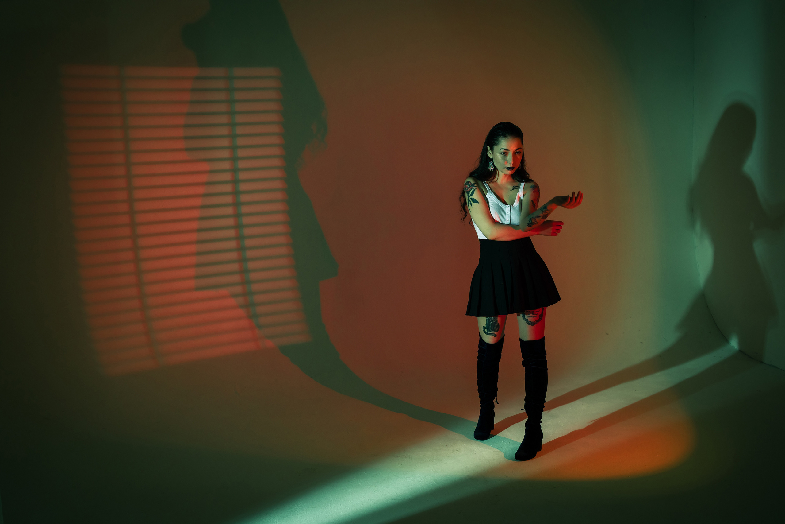 Творческая фотосессия в студии СПб | Креативные портреты и эксперименты